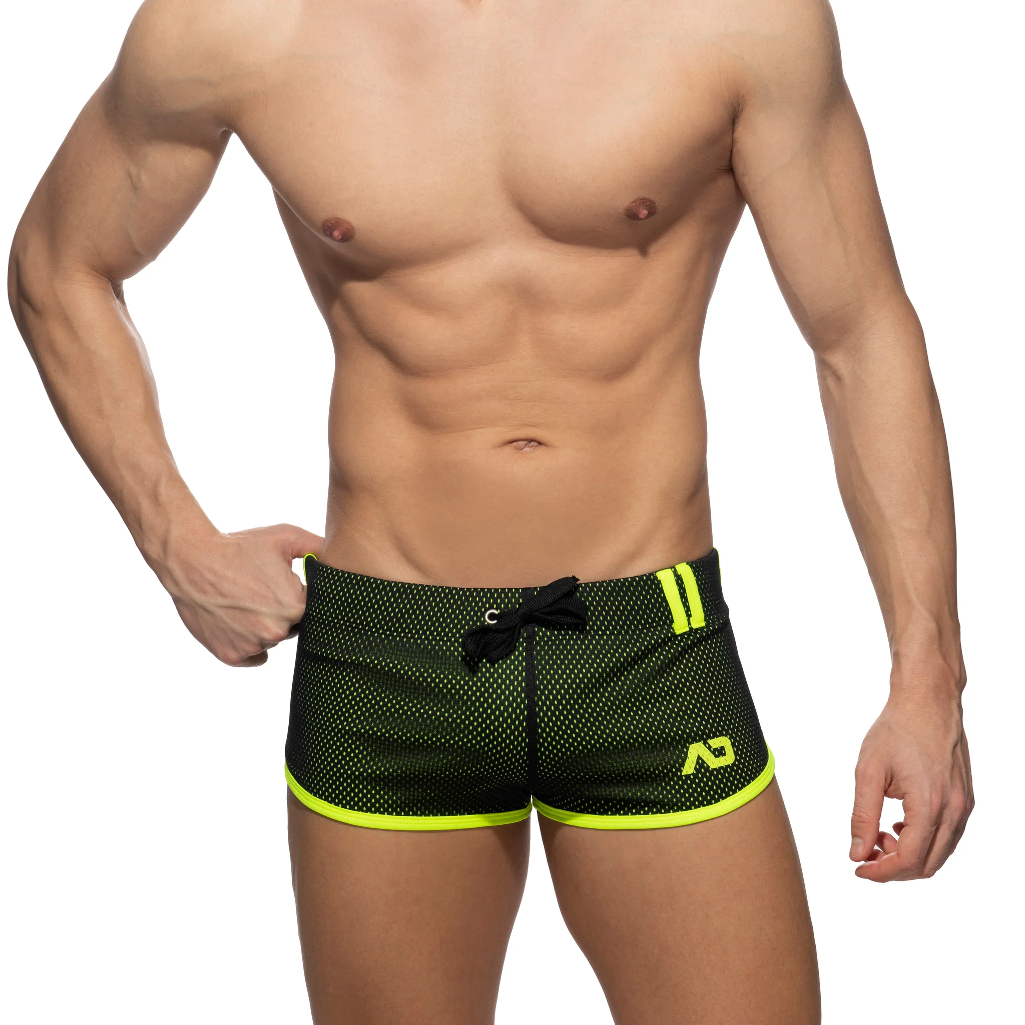 Addicted Loop-Mesh Short Black AD358 - Image 2