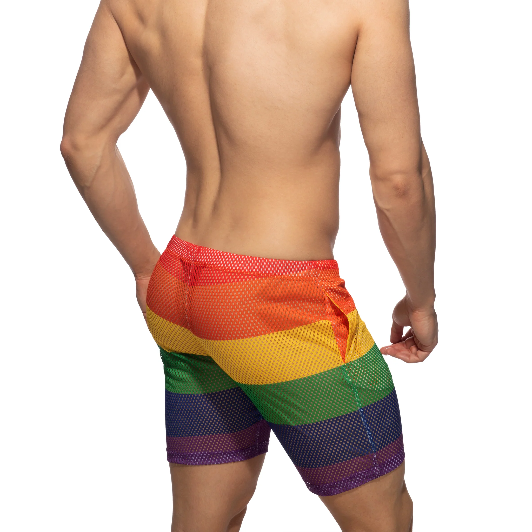 Addicted Mesh Rainbow Bermuda Multi AD1168 - Image 3