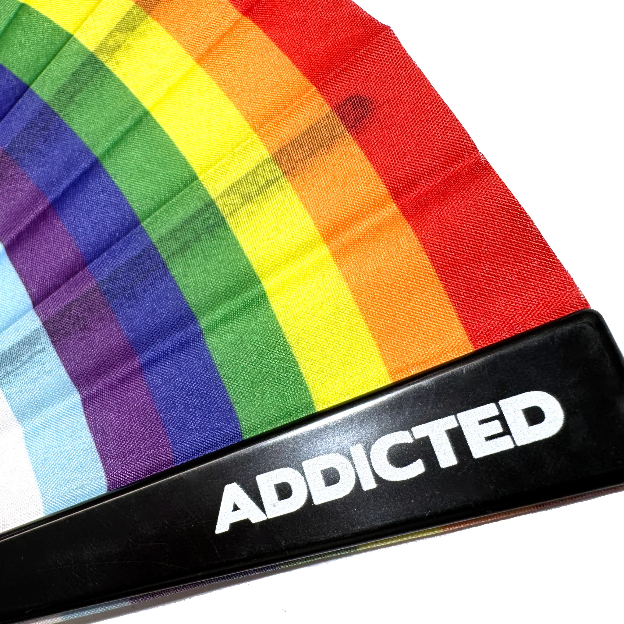 Addicted Move I'm Gay Hand Fan Black AC232 - Image 3