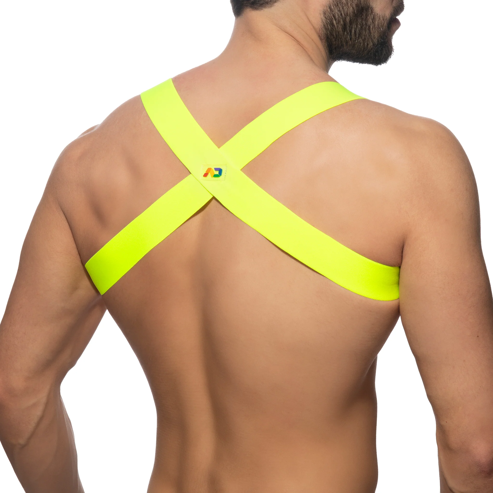 Addicted Neon Spider Harness Neon Yellow AD1184 - Image 3