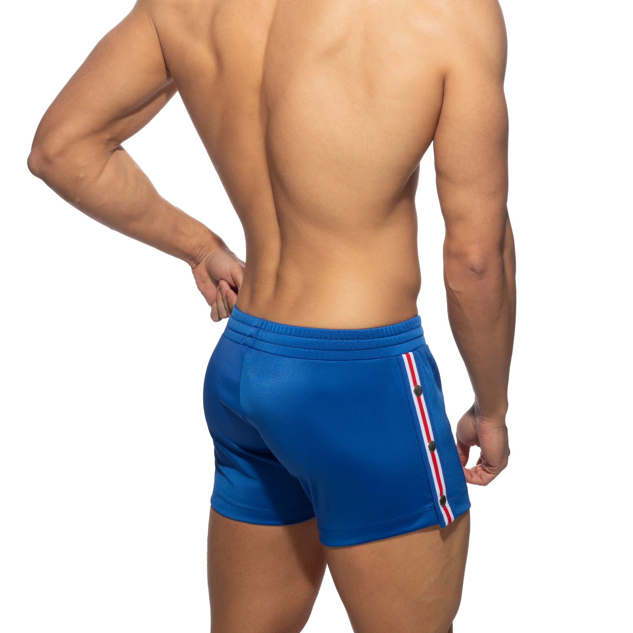 Addicted Nexus Button Shorts Royal Blue AD1338 - Image 3