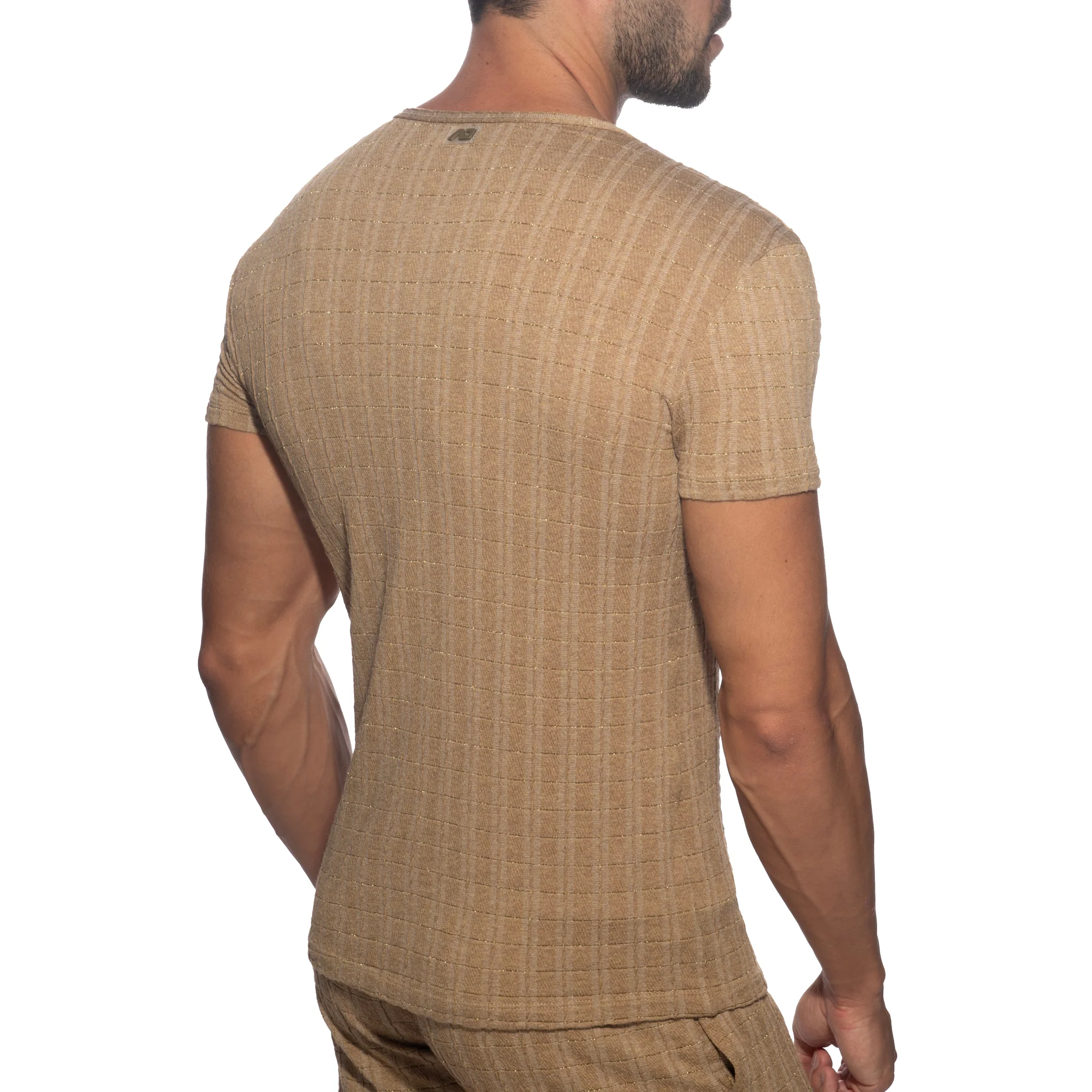 Addicted Opal T-Shirt Beige AD1385 - Image 3