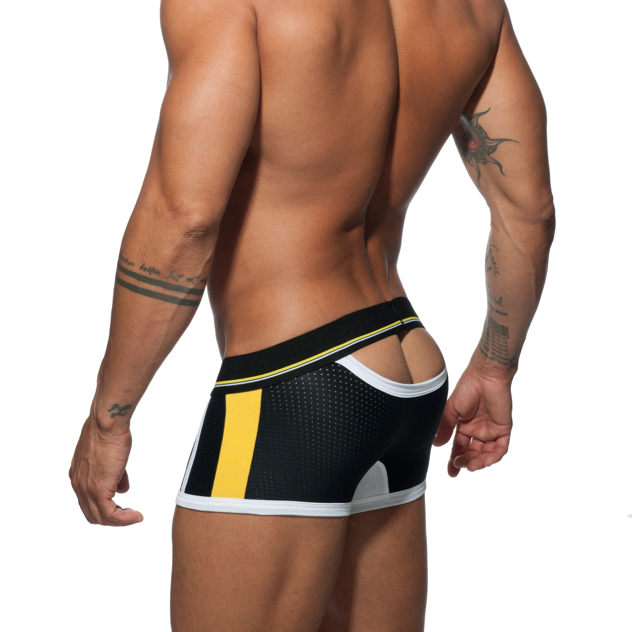 Addicted Open Sport Mesh Trunk Black AD741 - Image 3