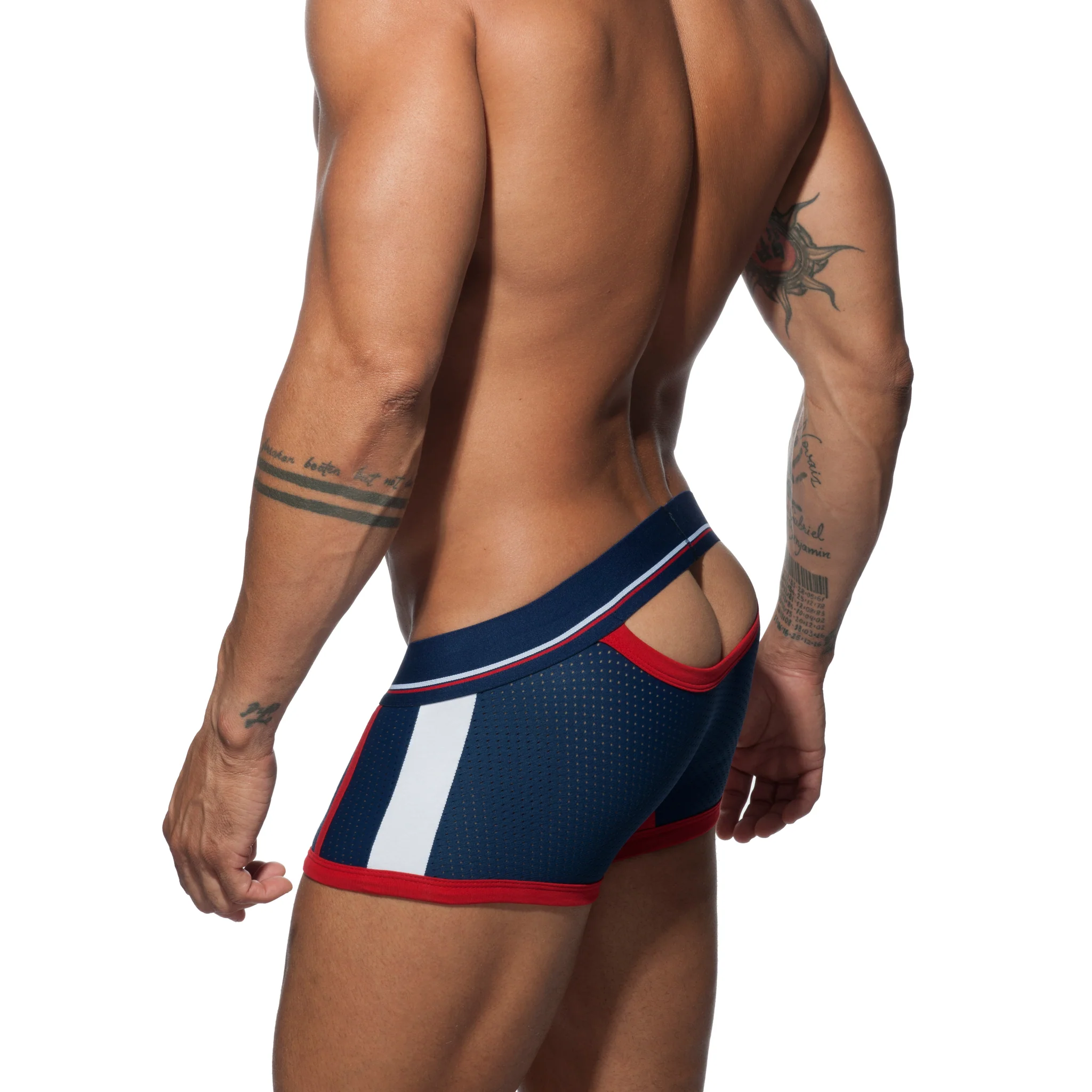 Addicted Open Sport Mesh Trunk Navy AD741 - Image 3
