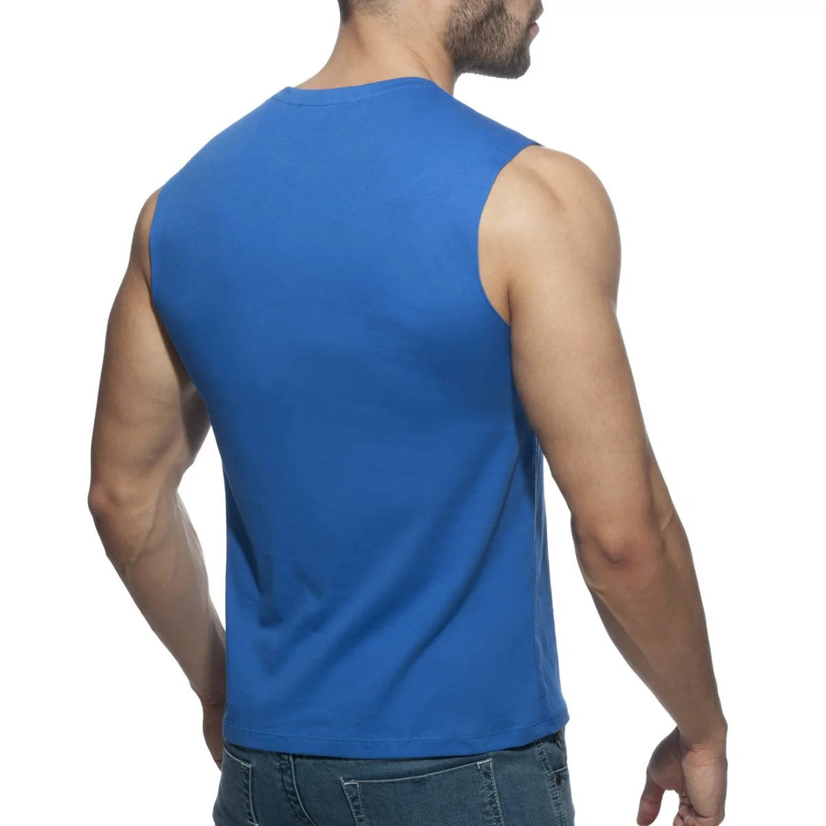 Addicted Proud 2 Be Gay Tanktop Royal Blue AD959 - Image 3