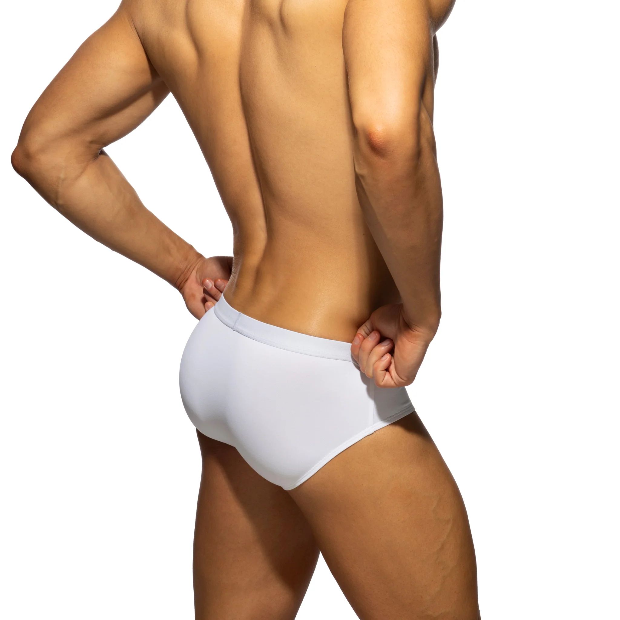 Addicted Recycled AD Bikini Brief White AD1410 - Image 3