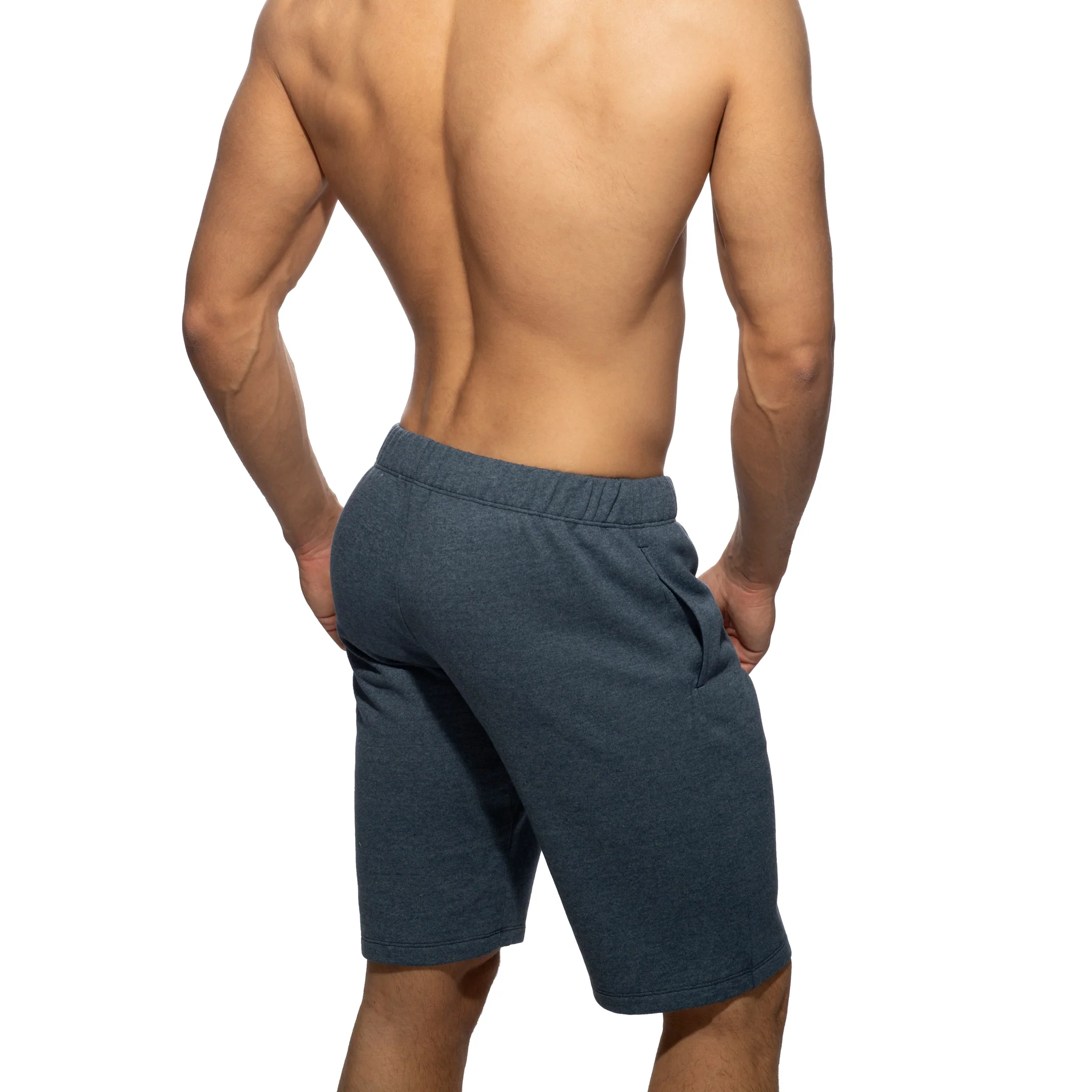 Addicted Recycled Cotton Bermudas Navy AD1230 - Image 3