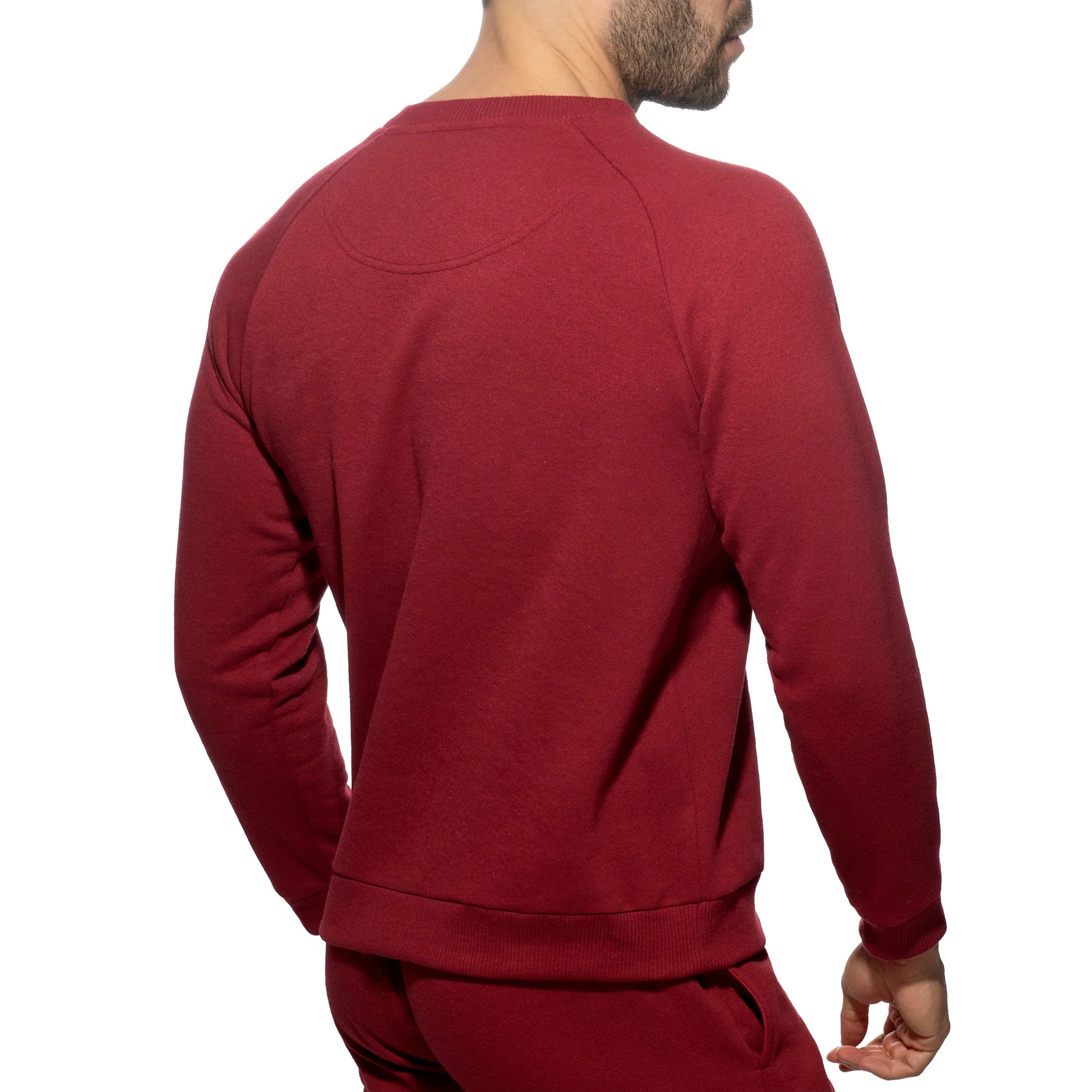 Addicted Recycled Cotton Sweatshirt Garnet AD1225 - Image 3