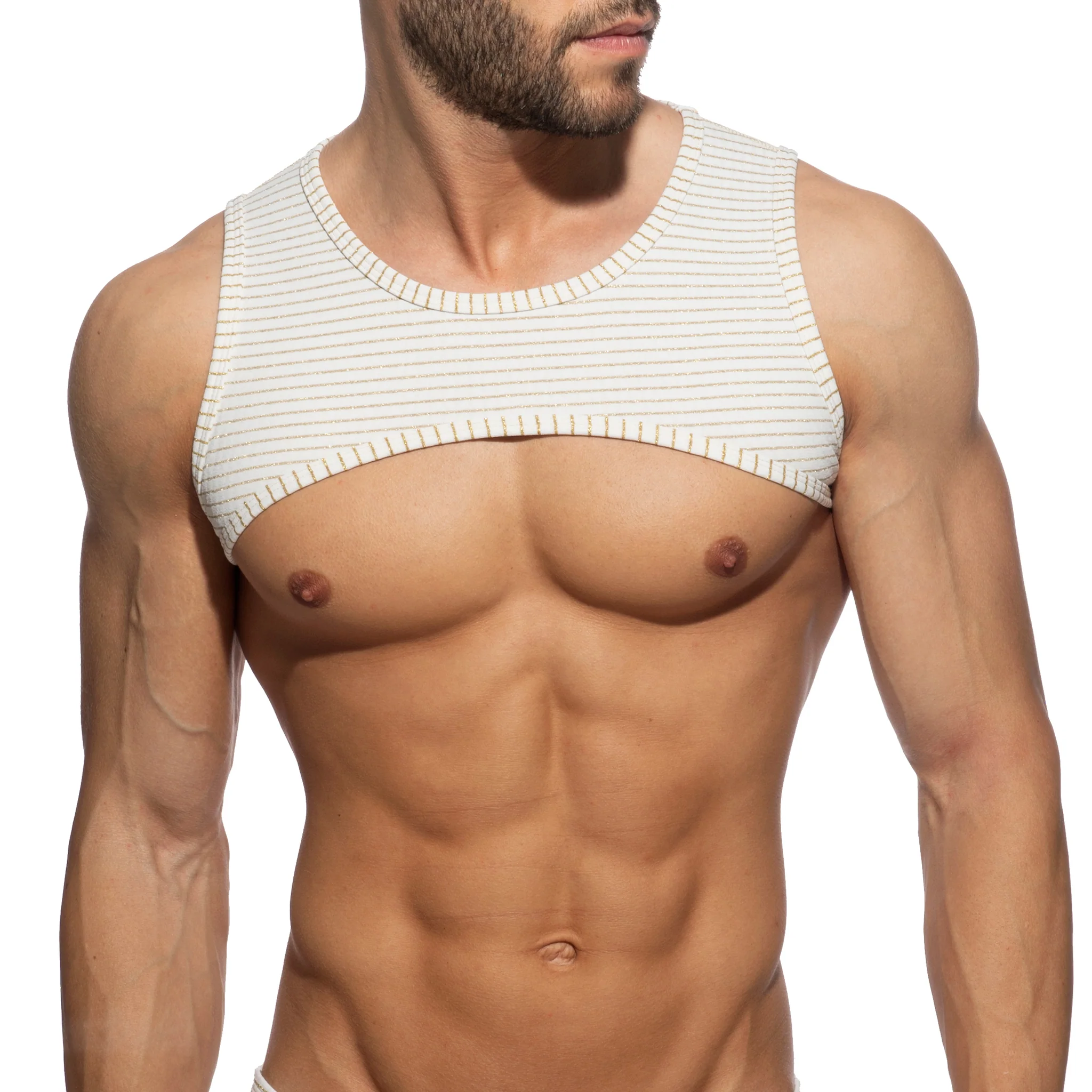 Addicted Reversible Regal Harness Ivory AD1304 - Image 2