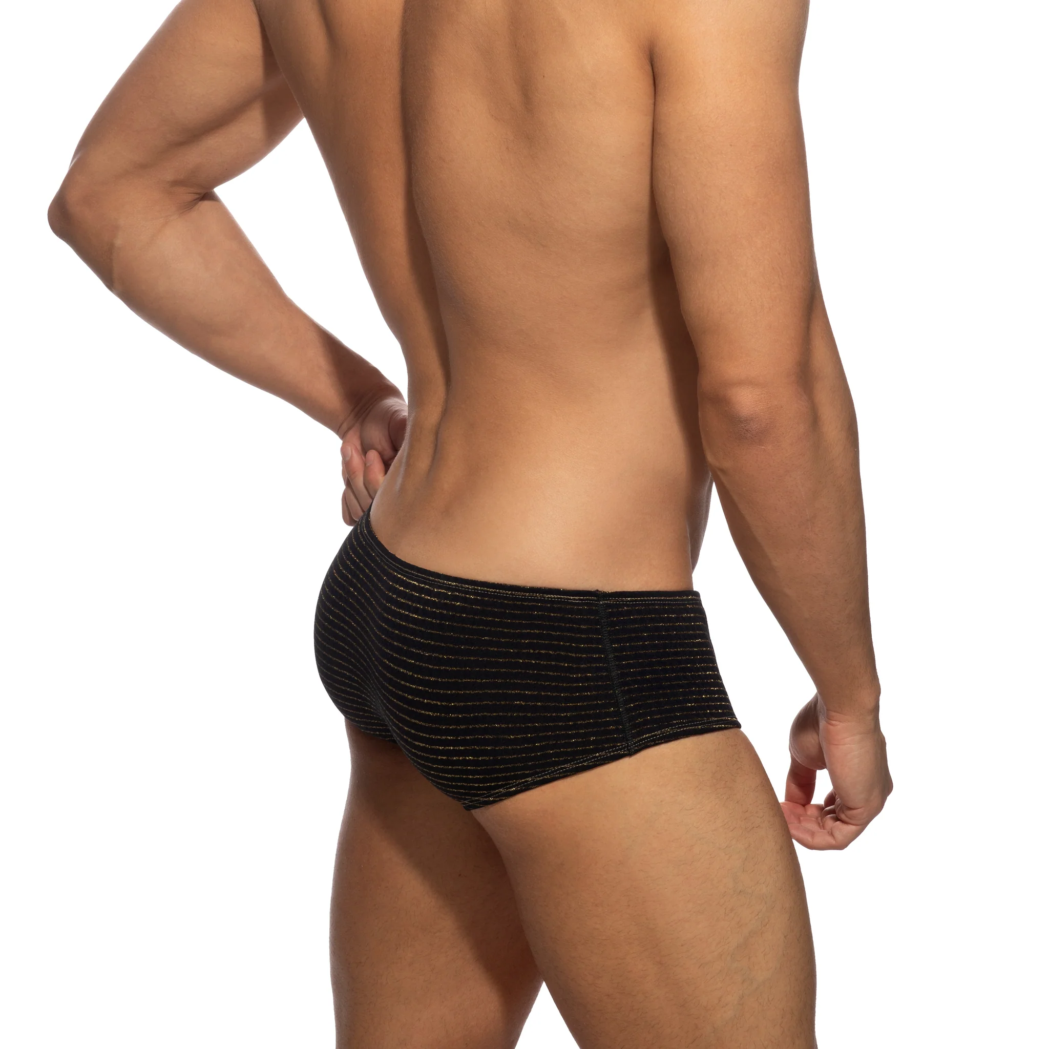 Addicted Reversible Regal Swim Brief Black ADS340 - Image 3
