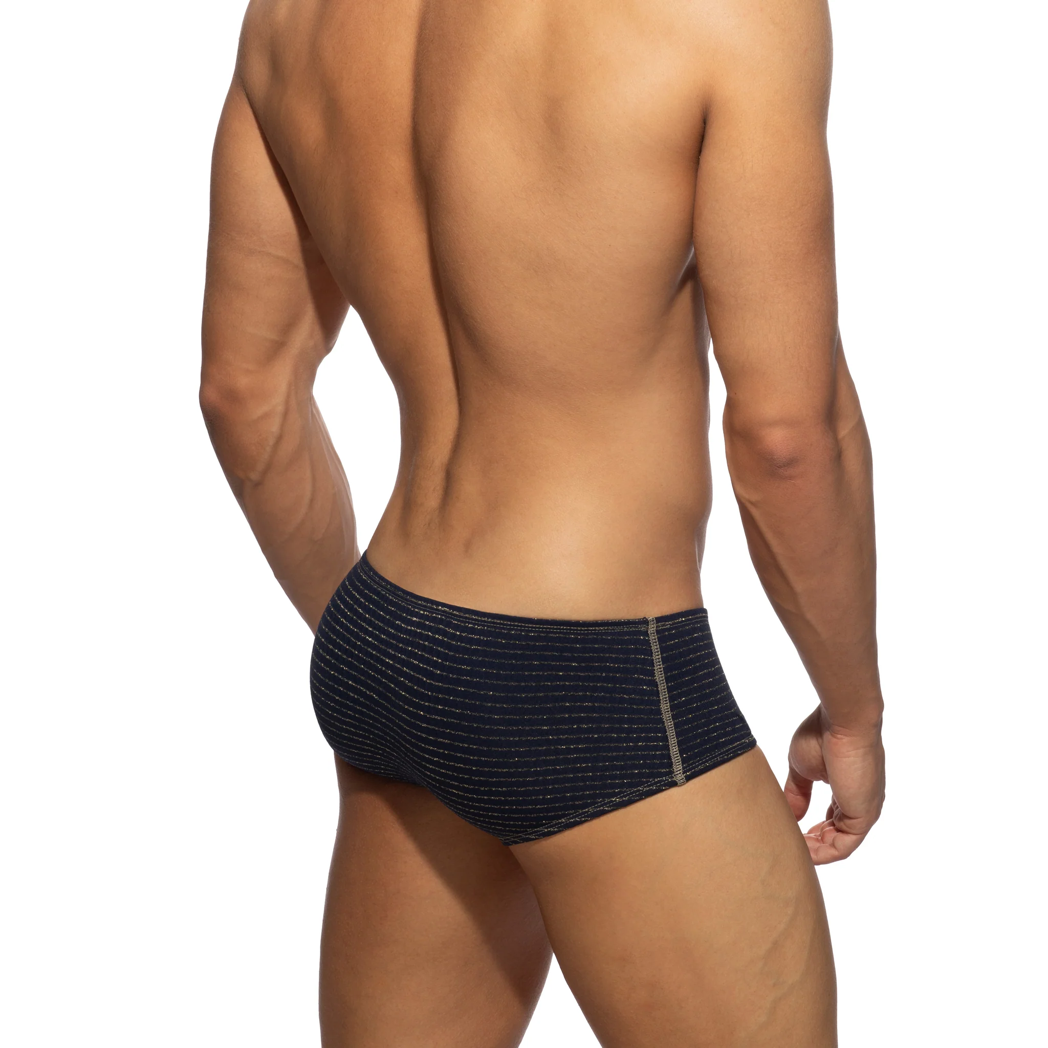 Addicted Reversible Regal Swim Brief Navy ADS340 - Image 3