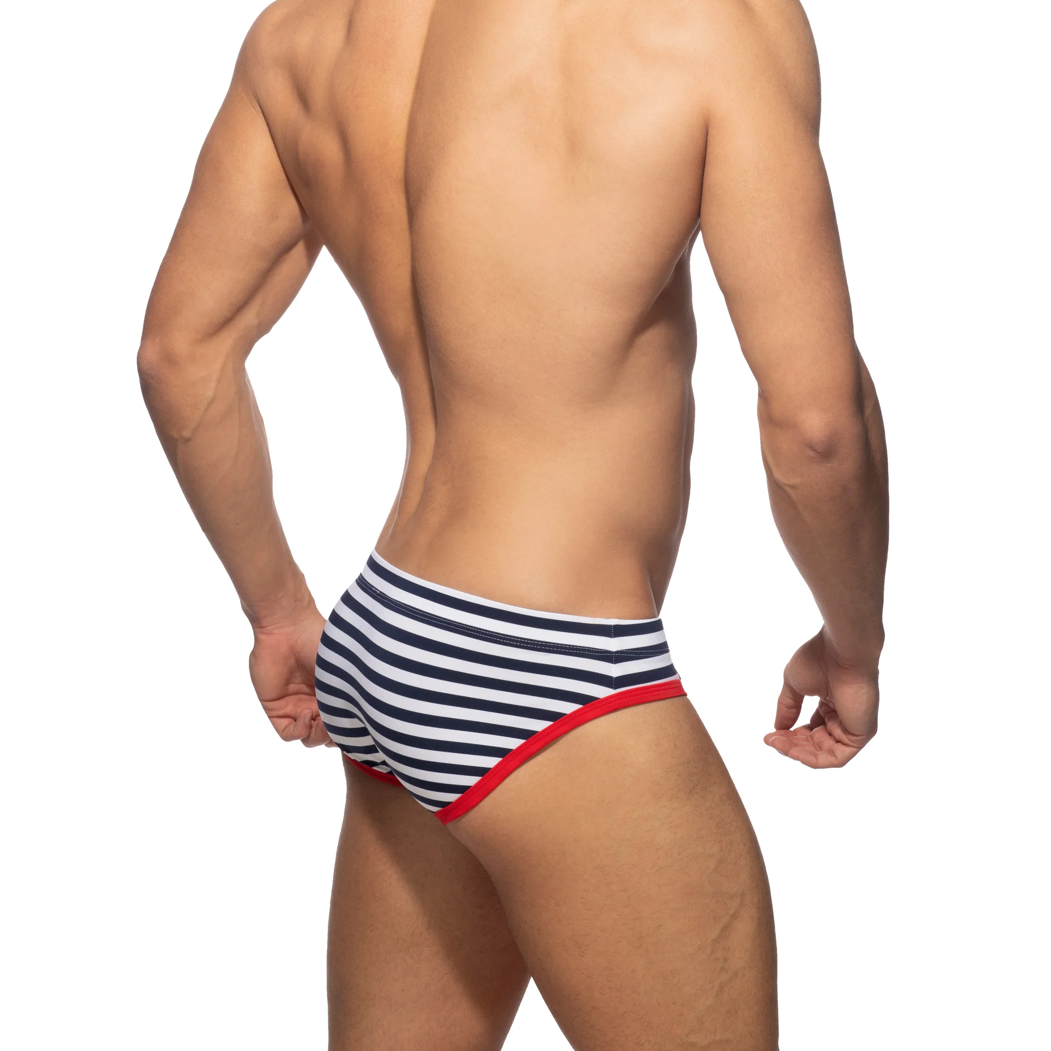 Addicted Sailor Swim Bikini Brief Red ADS286 - Image 3