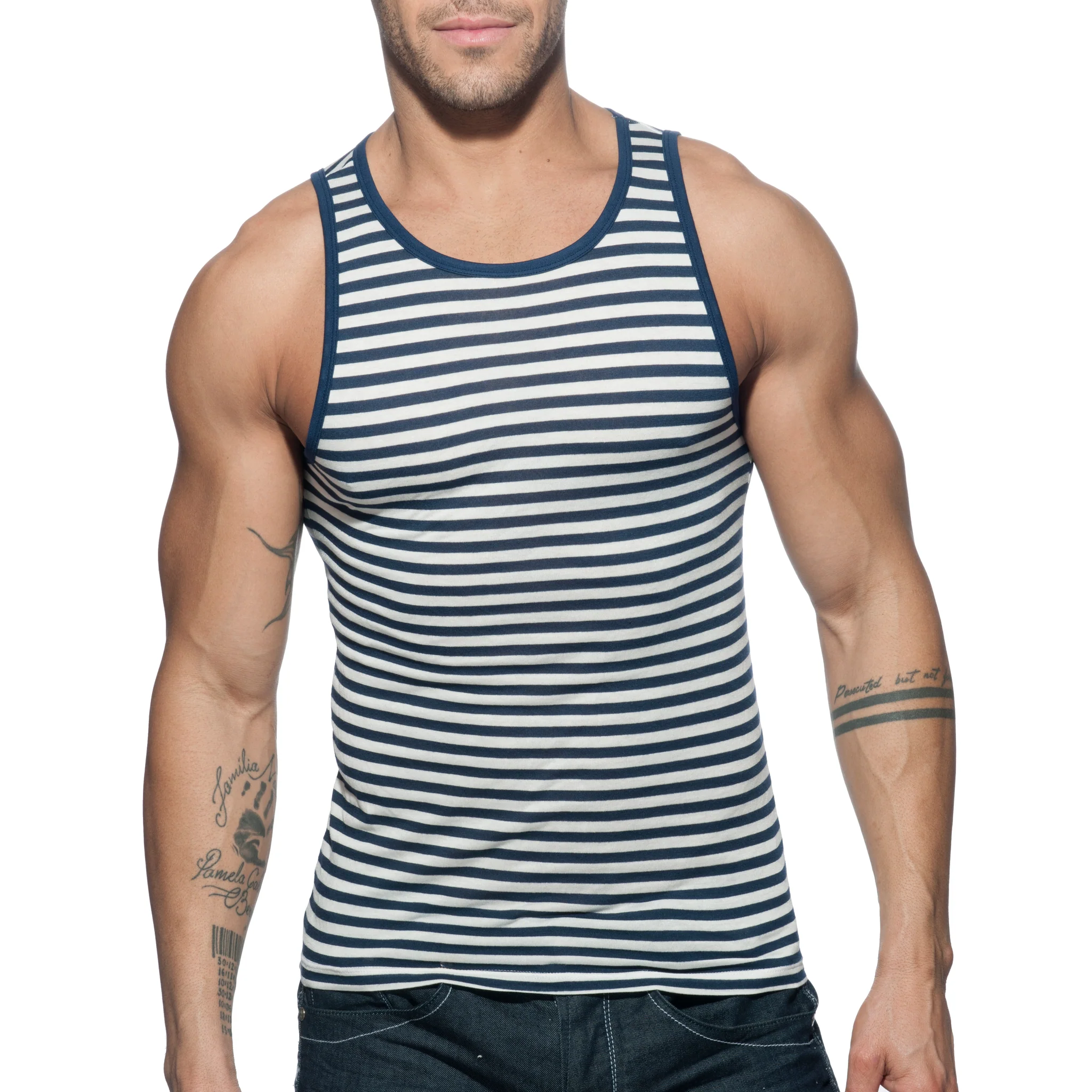 Addicted Sailor Tank Top Navy Sailor AD588 - Image 2