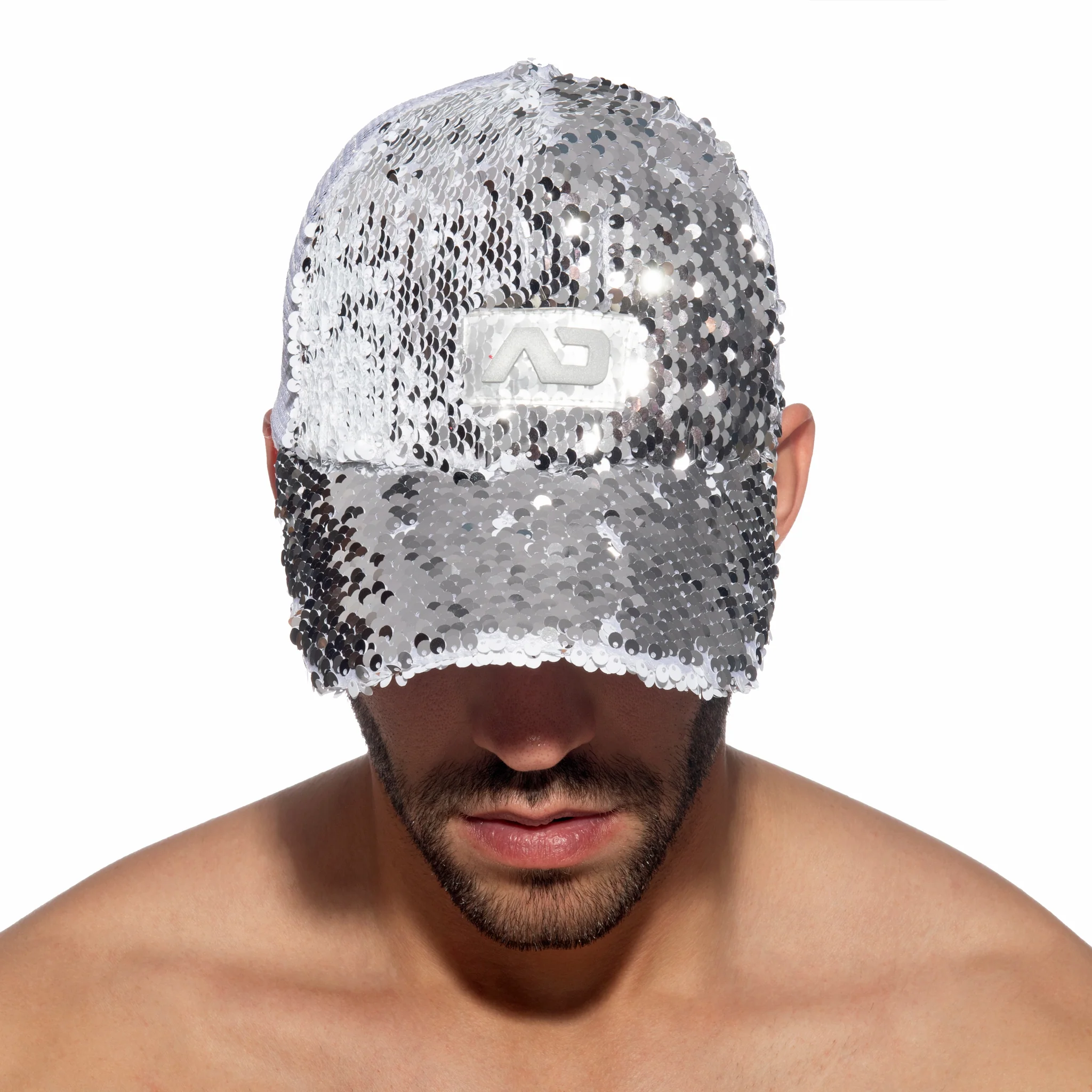 Addicted Sequins Cap Silver AD1201 - Image 2