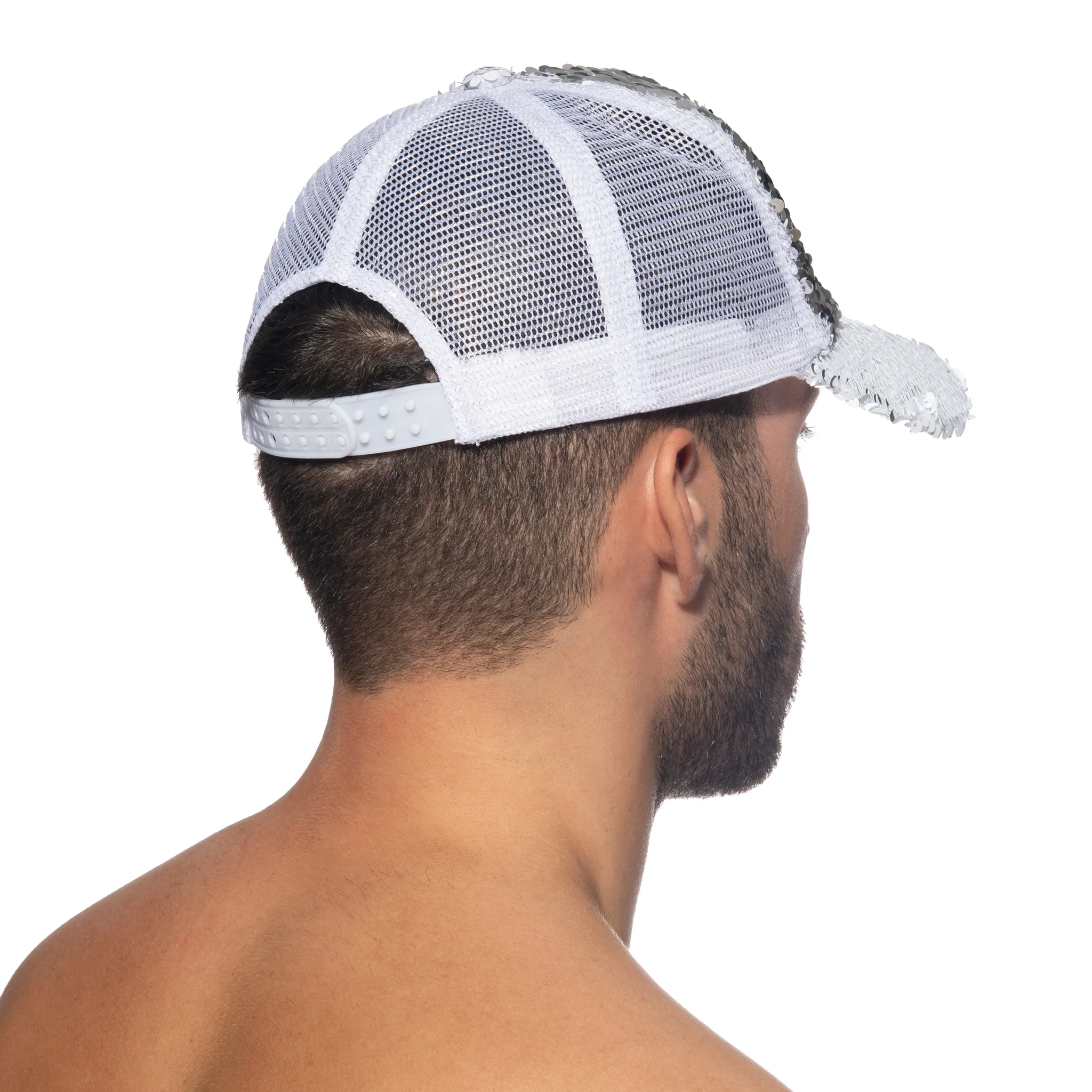 Addicted Sequins Cap Silver AD1201 - Image 3