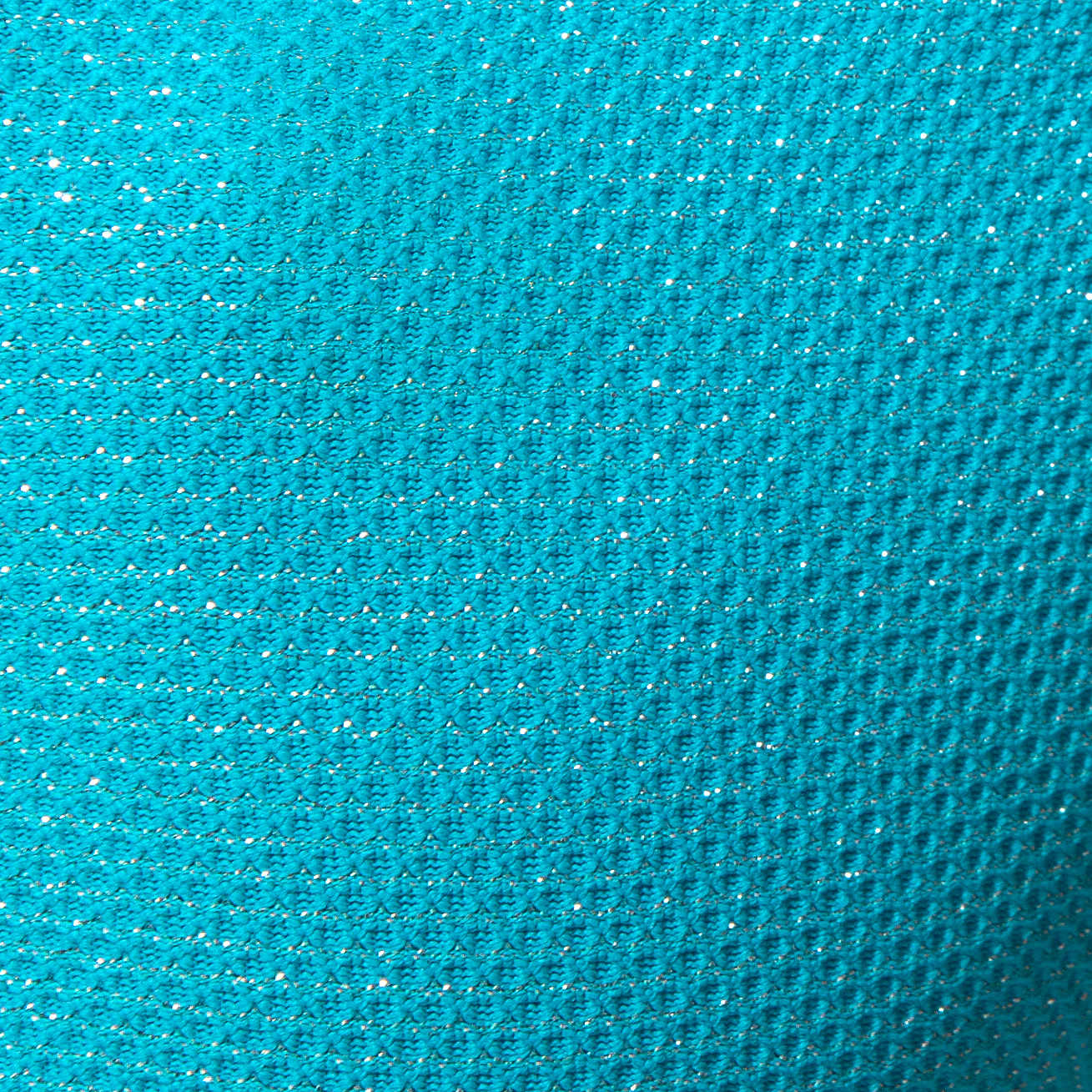 Addicted Shiny Pique Swimderwear Thong Turquoise AD1377 - Image 4