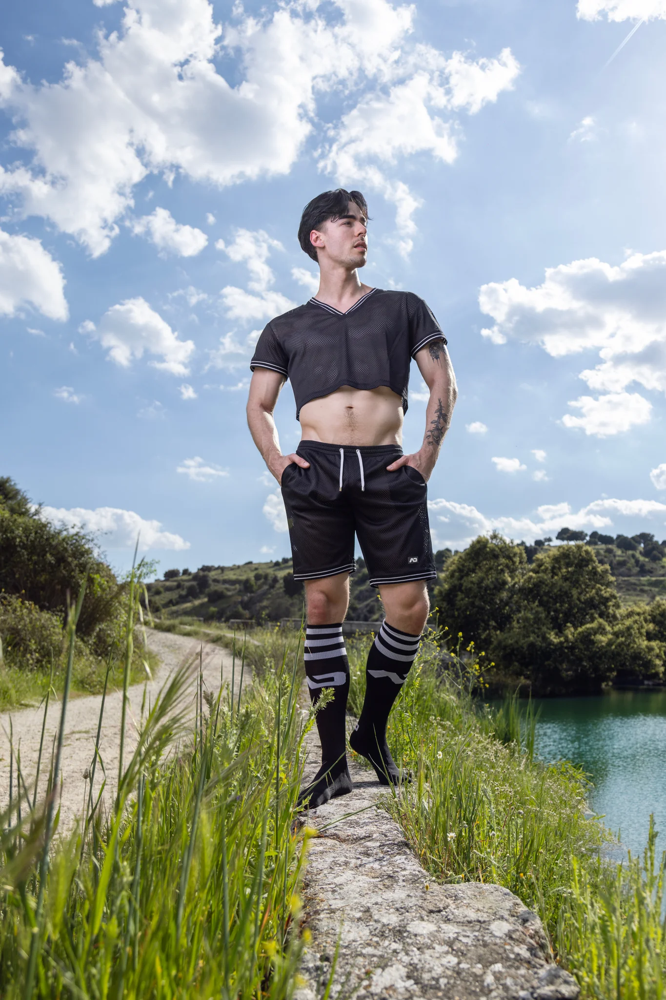 Addicted Slam Bermuda Shorts Black AD1275 - Image 4