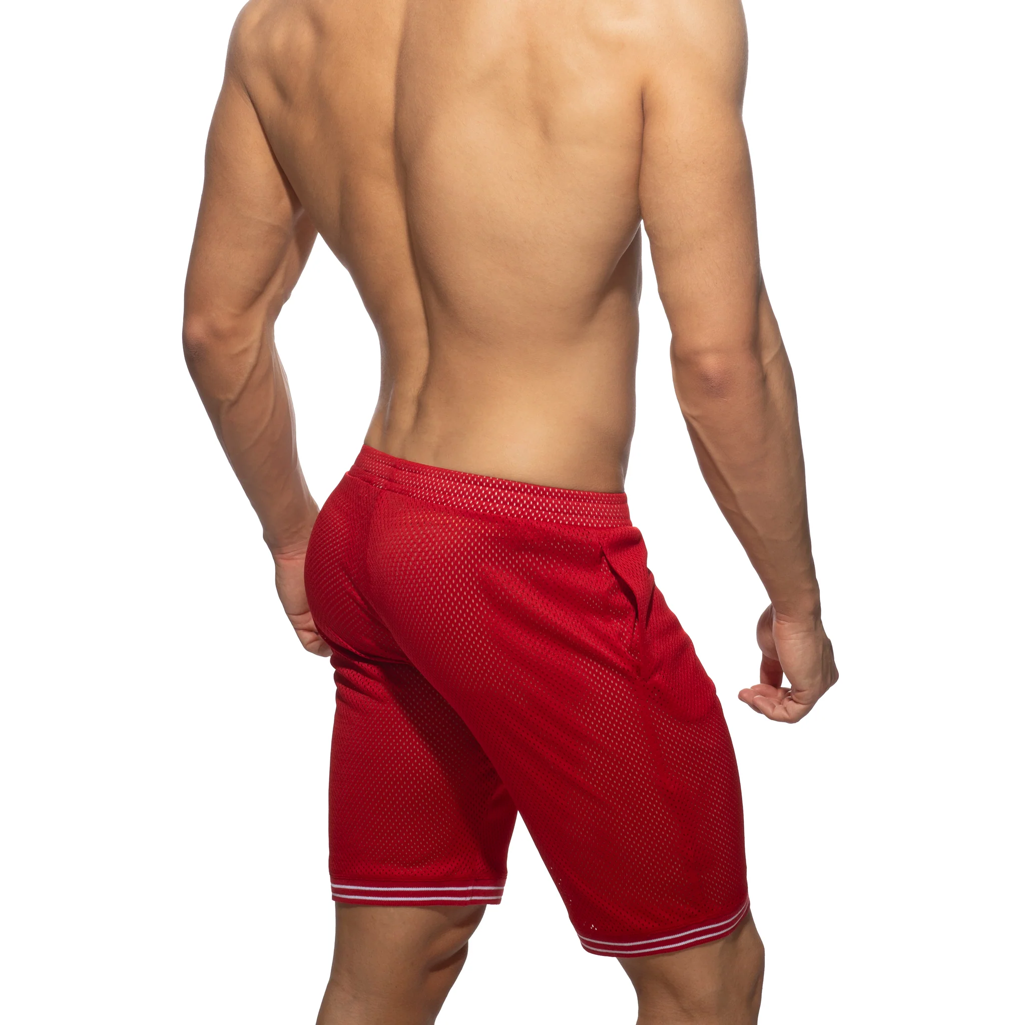 Addicted Slam Bermuda Shorts Red AD1275 - Image 3