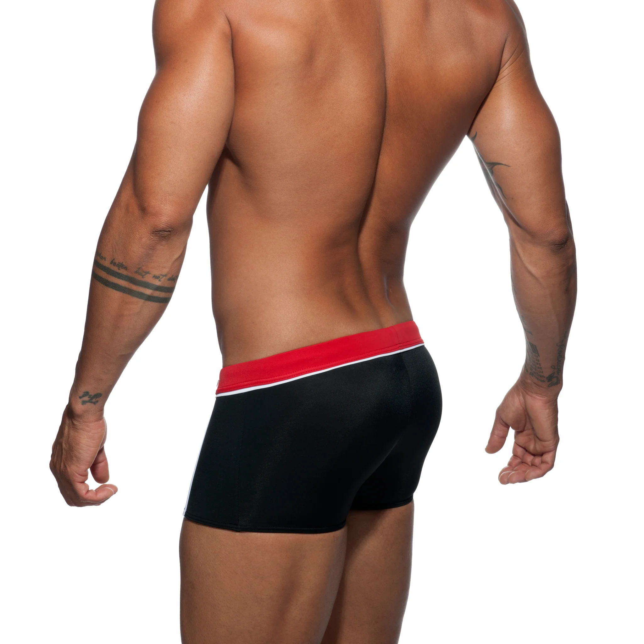 Addicted Sport Detail Binding Boxer Black ADS133 - Image 3