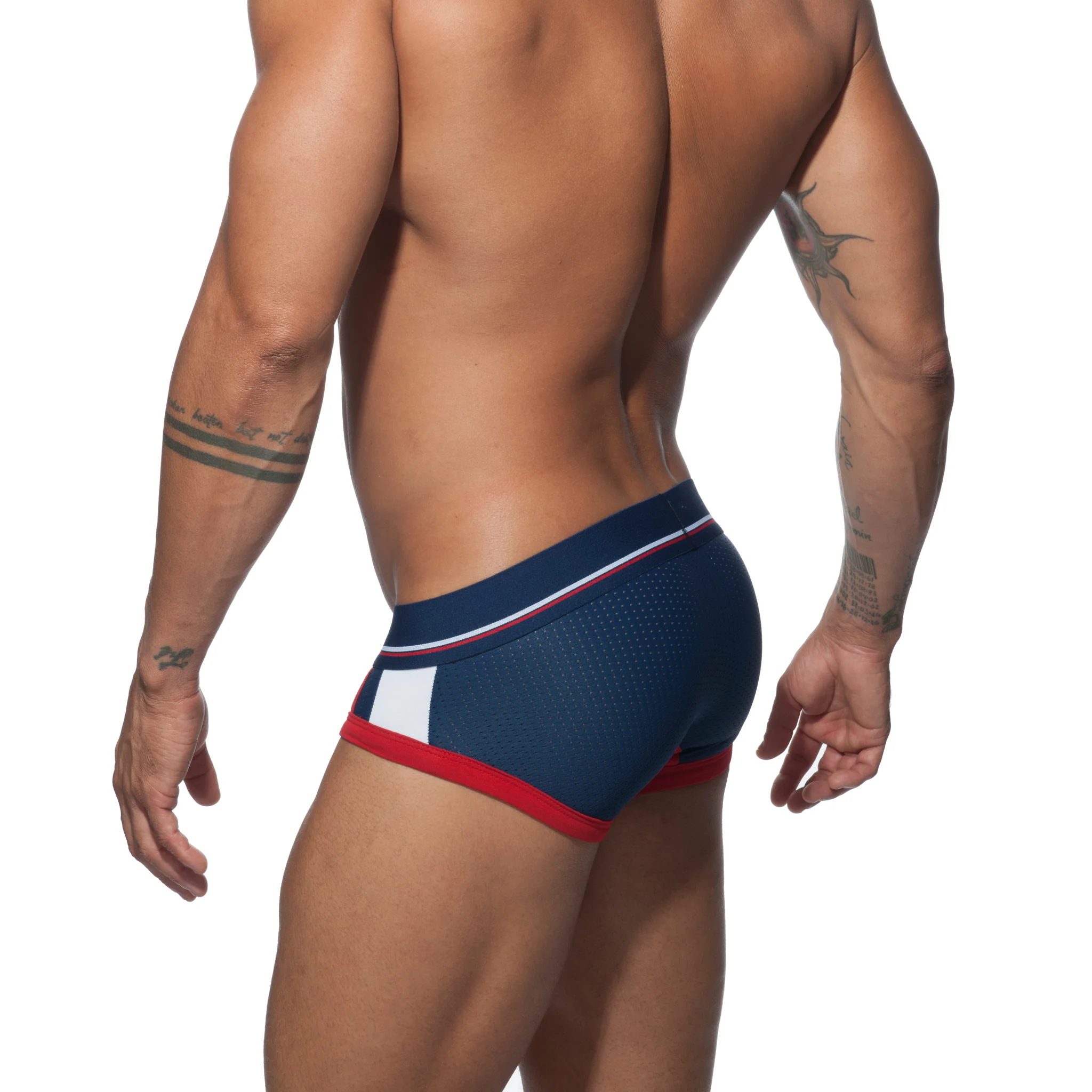Addicted Sport Mesh Brief Navy AD738 - Image 3