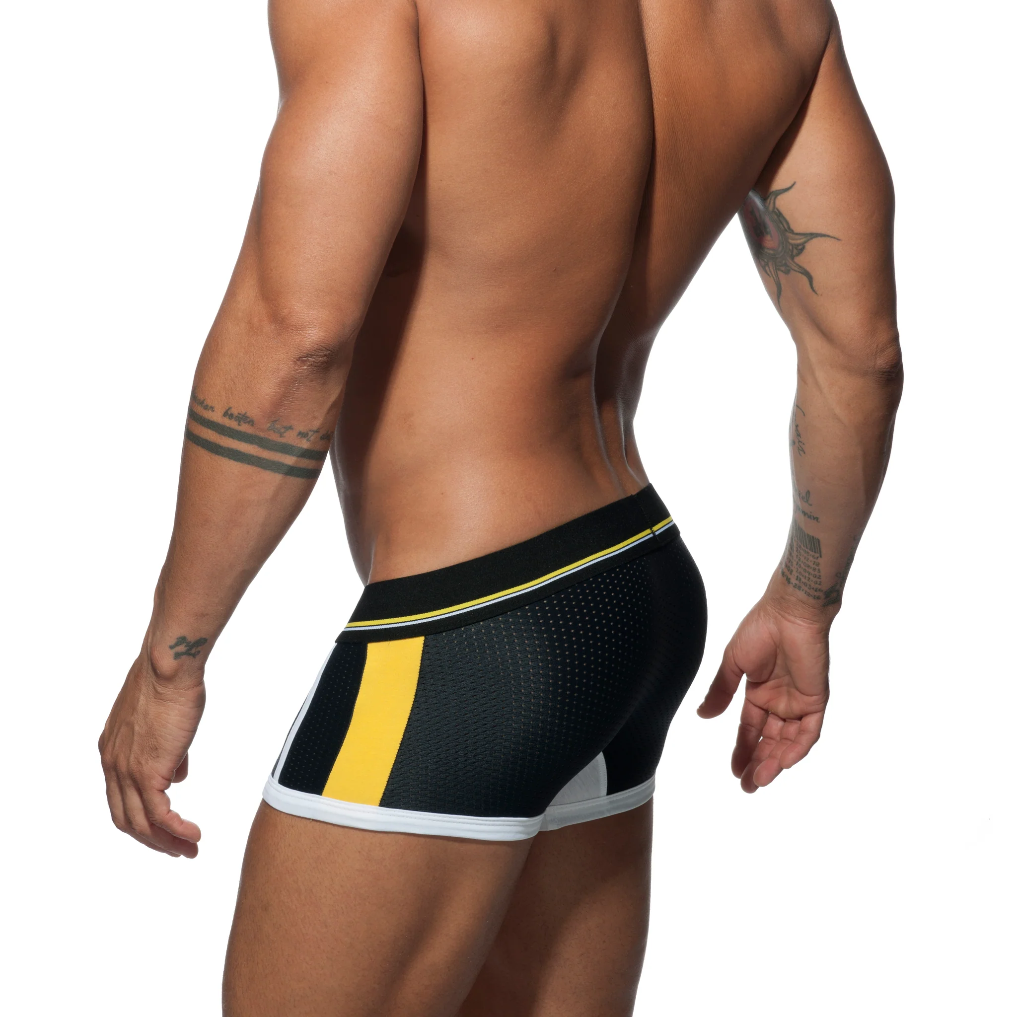 Addicted Sport Mesh Trunk Black AD739 - Image 3