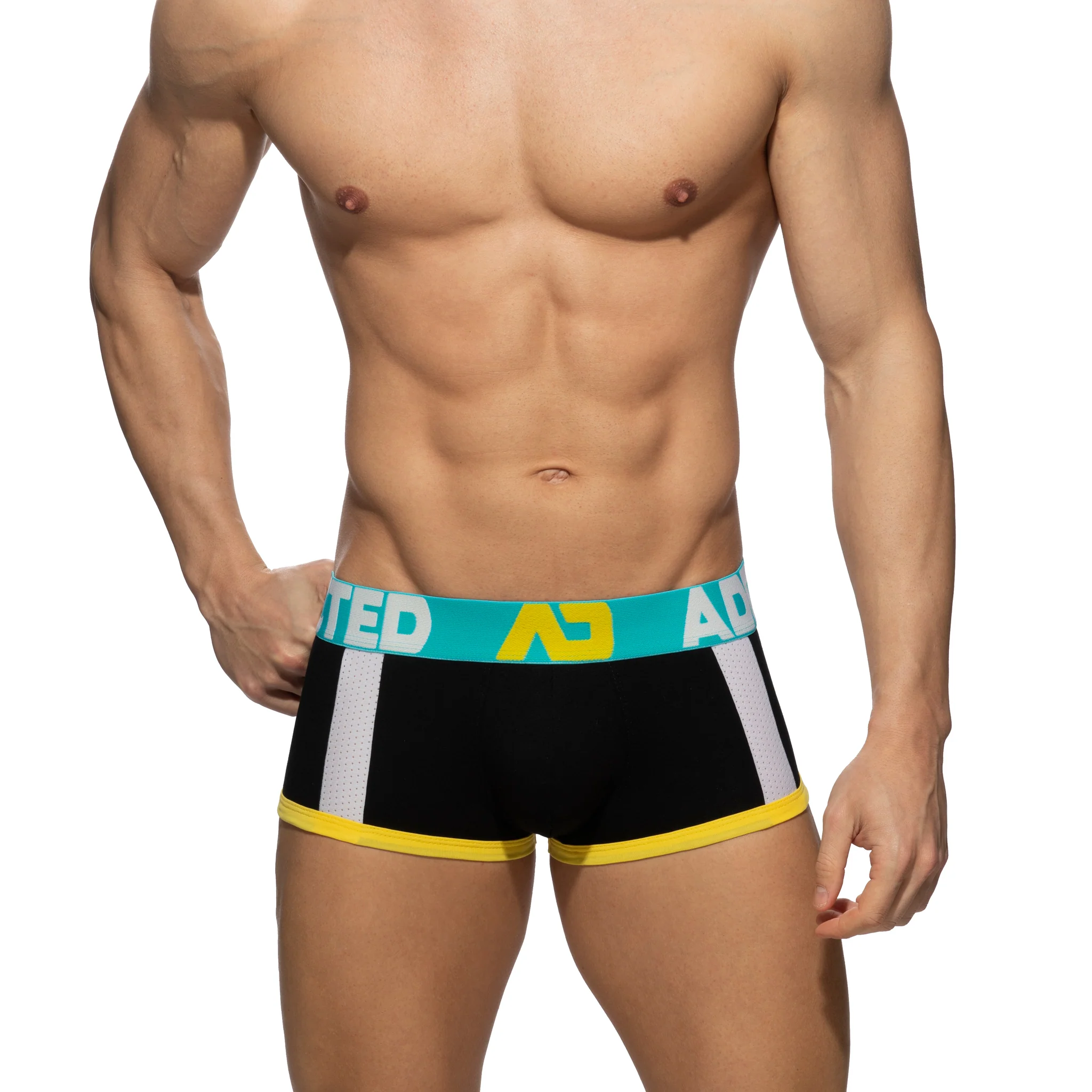 Addicted Sports Padded Trunk Black AD1245 - Image 2