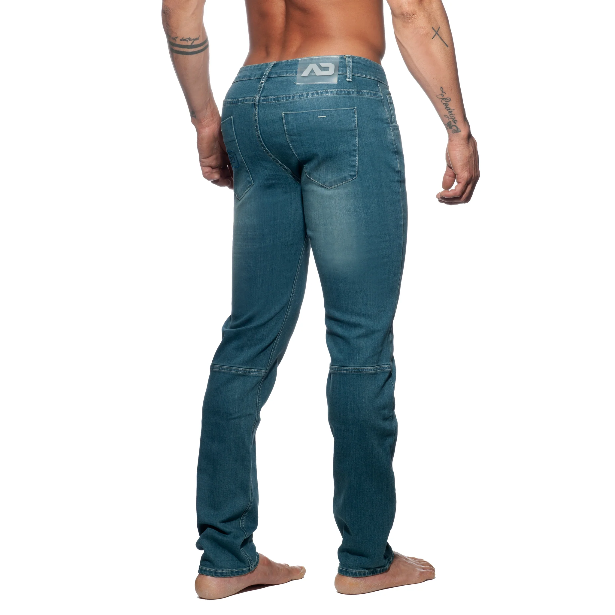 Addicted Squat Jeans Blue Jeans AD804 - Image 3
