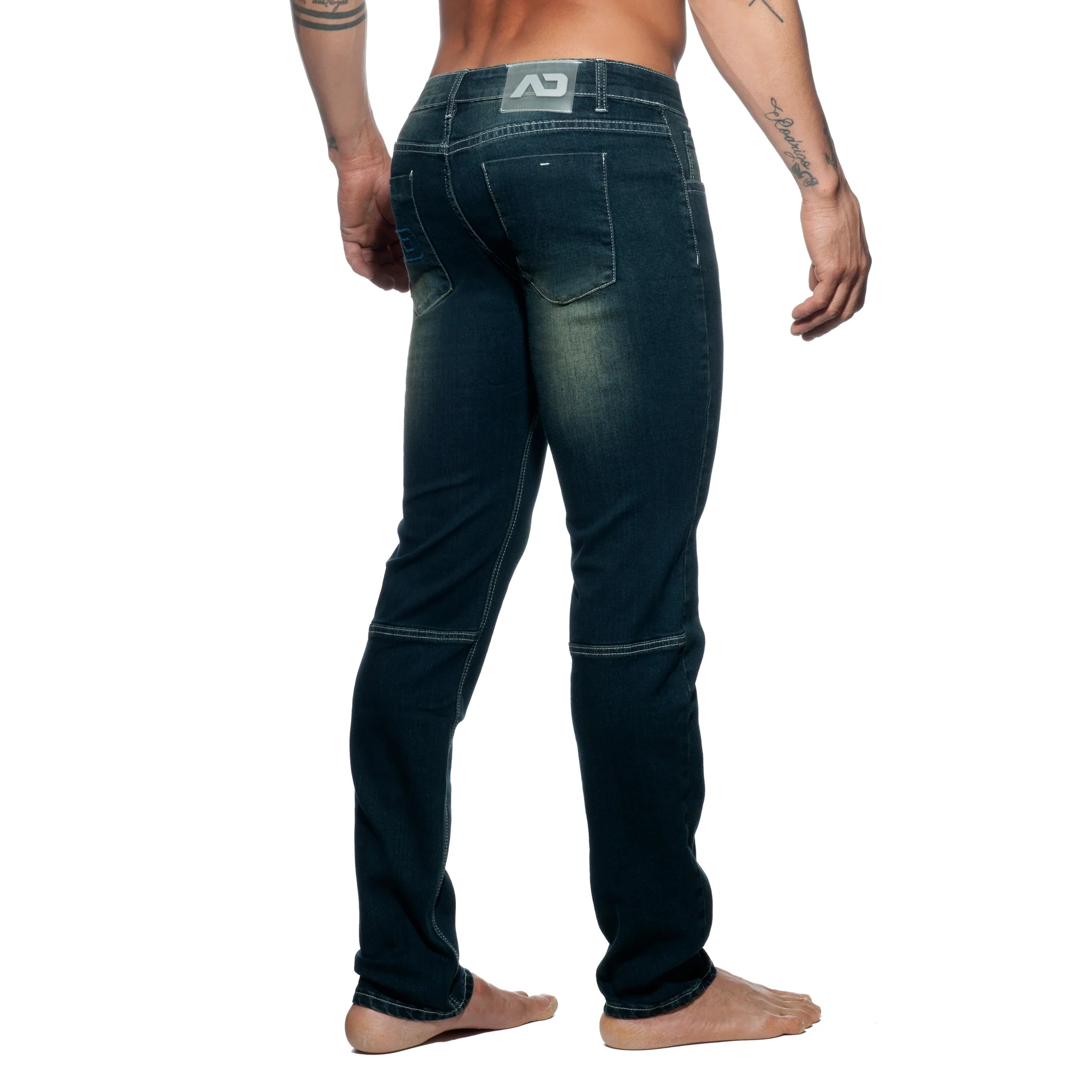 Addicted Squat Jeans Dark Jeans AD804 - Image 3
