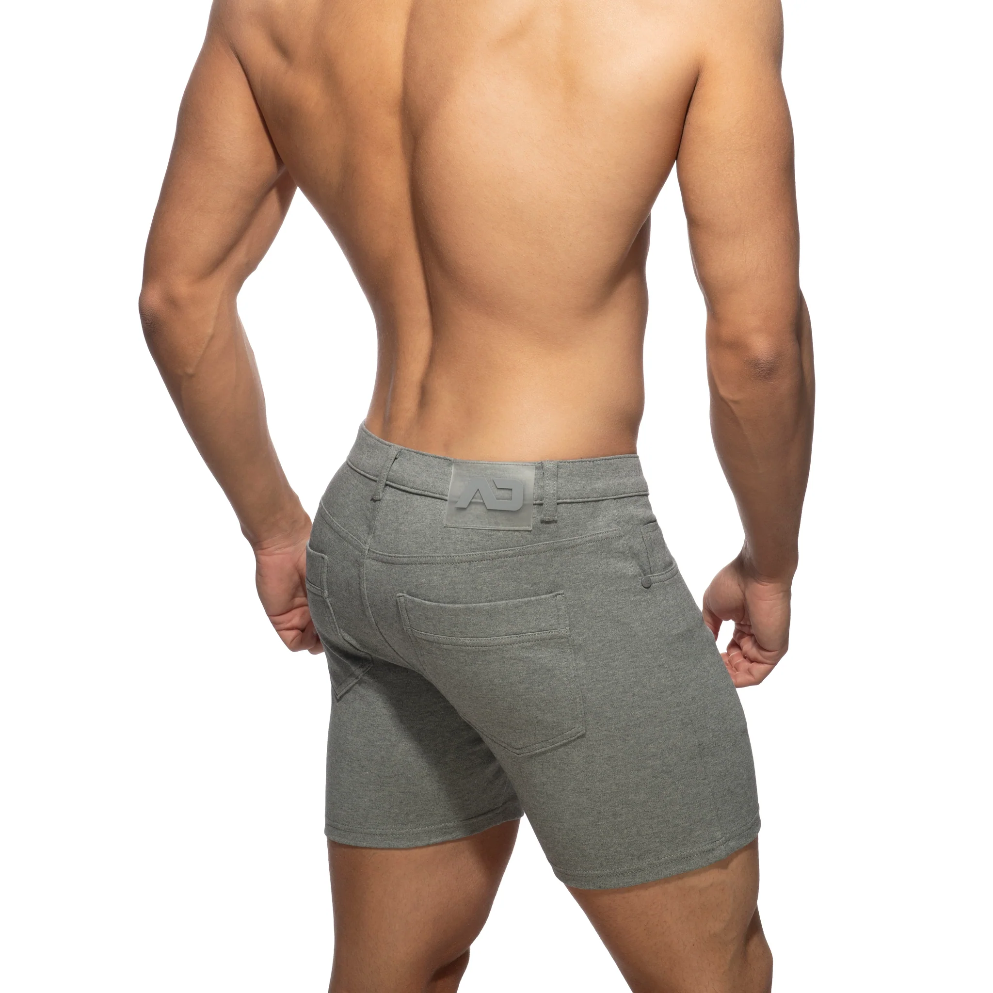 Addicted Svelte Shorts Heather Grey AD1253 - Image 3
