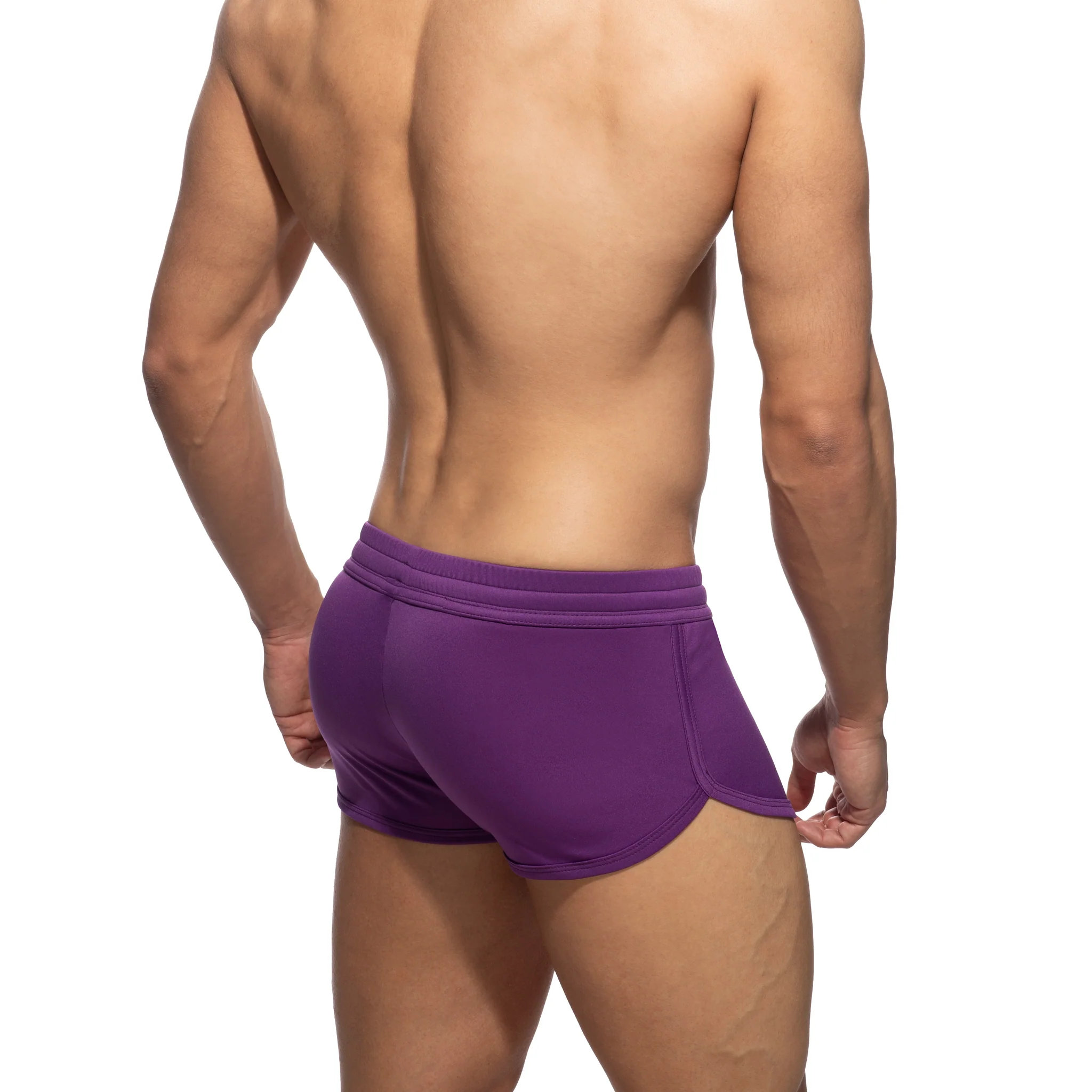 Addicted Swoosh Short Shorts Violet AD1229 - Image 3