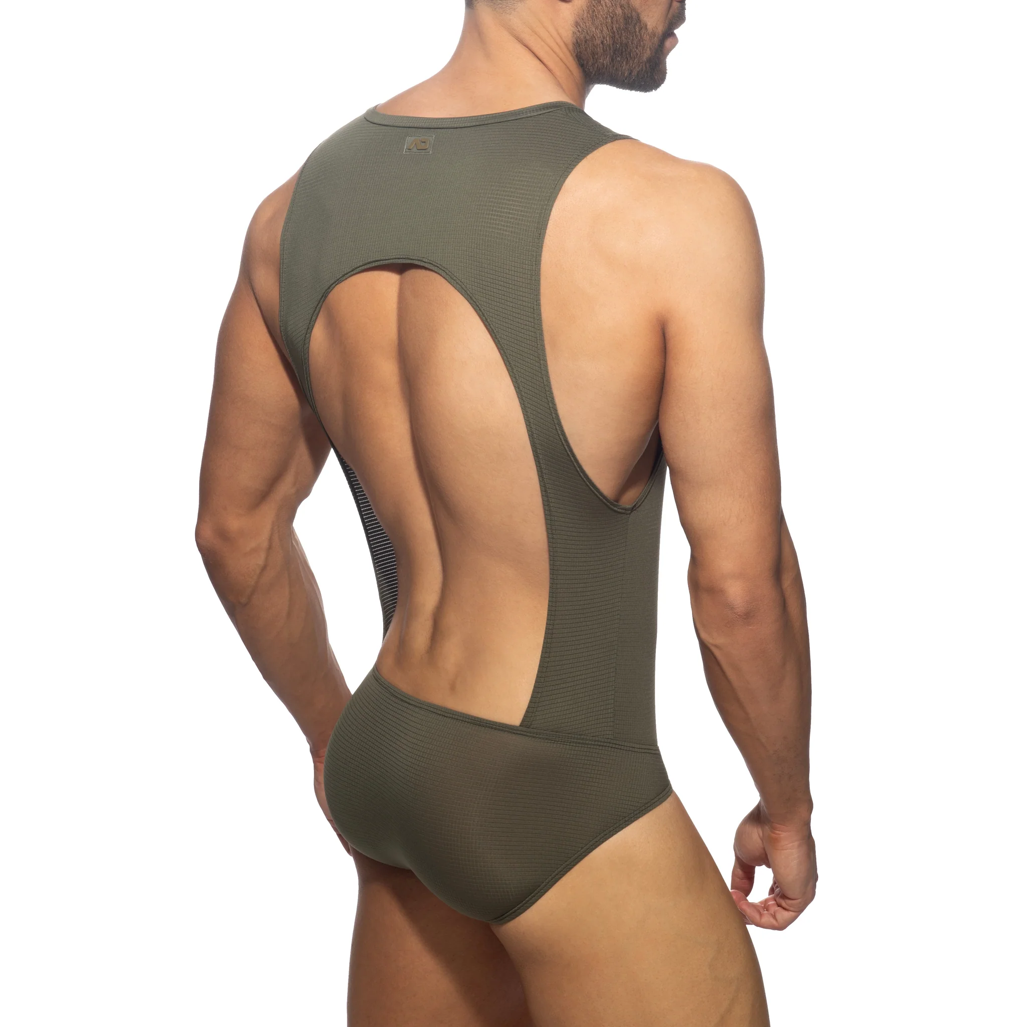 Addicted Veloz Dry Body Suit Khaki AD1331 - Image 3