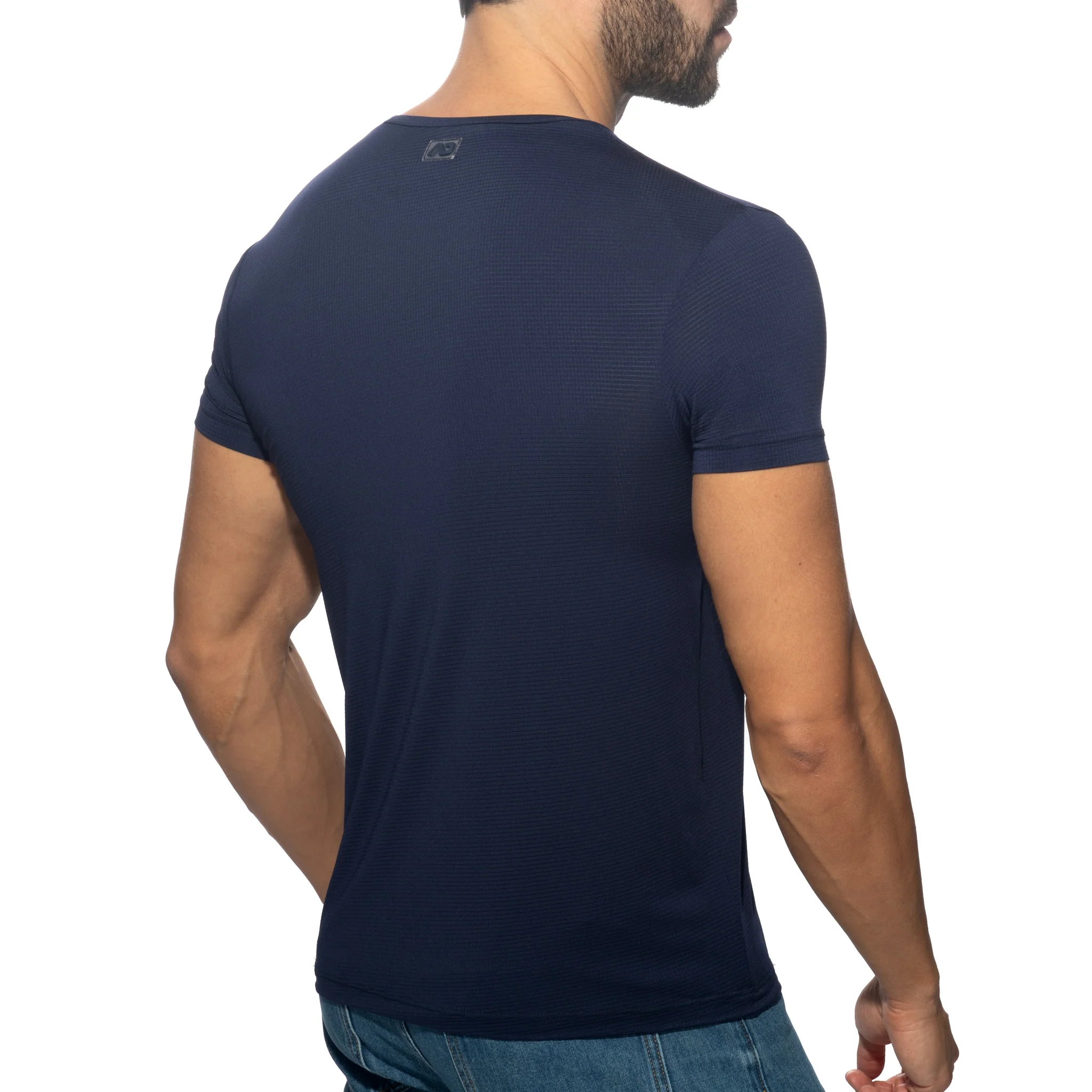 Addicted Veloz Dry T-Shirt Navy AD1399 - Image 3