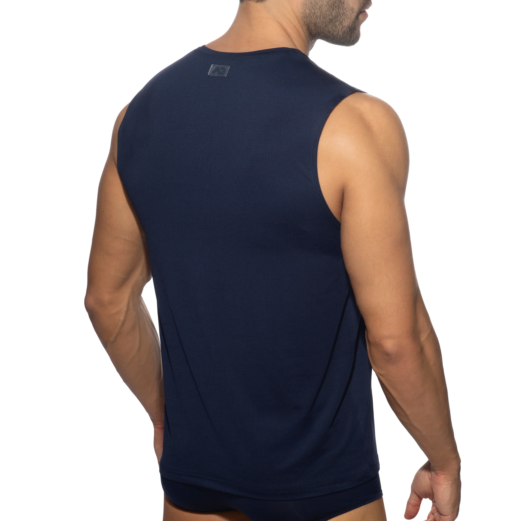 Addicted Veloz Dry Tank Top Navy AD1328 - Image 3