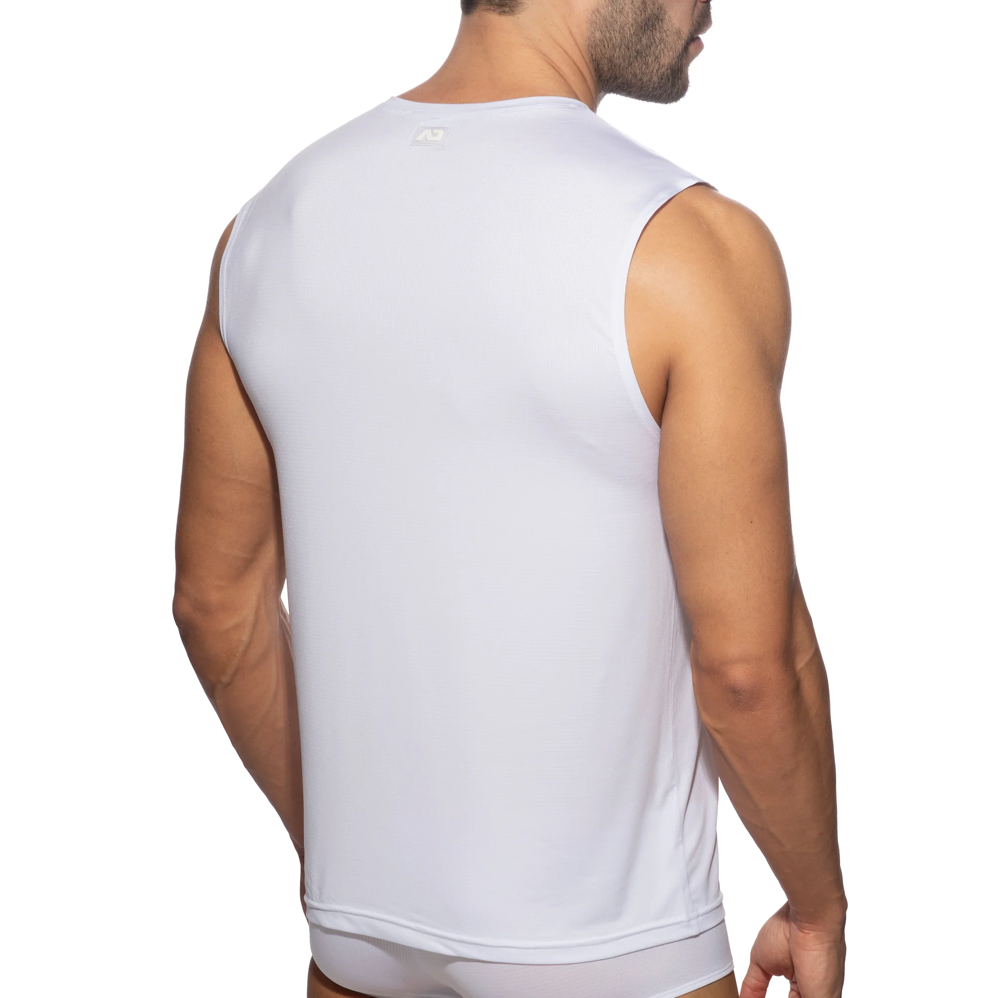 Addicted Veloz Dry Tank Top White AD1328 - Image 3