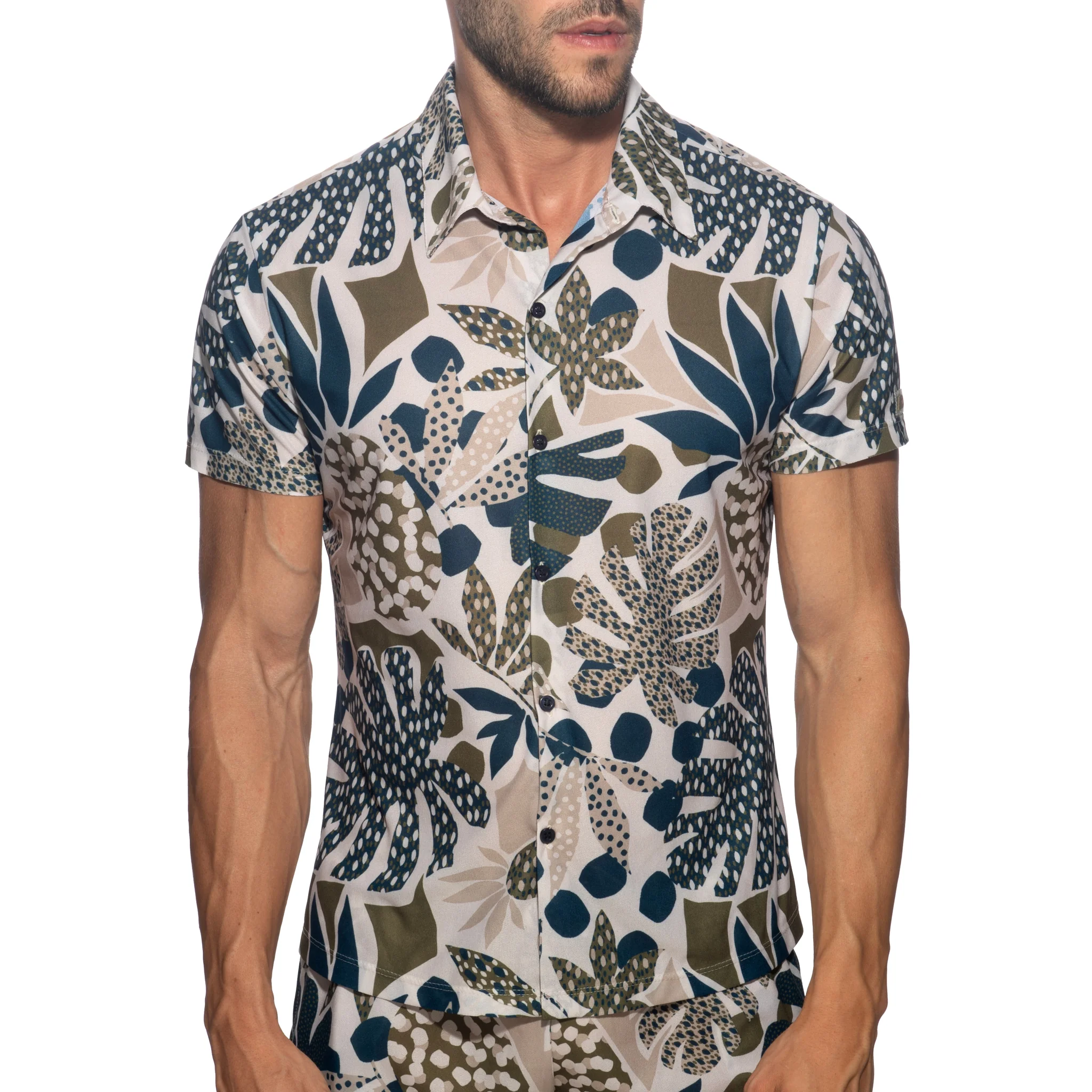 Addicted Willow Shirt Khaki AD1394 - Image 2