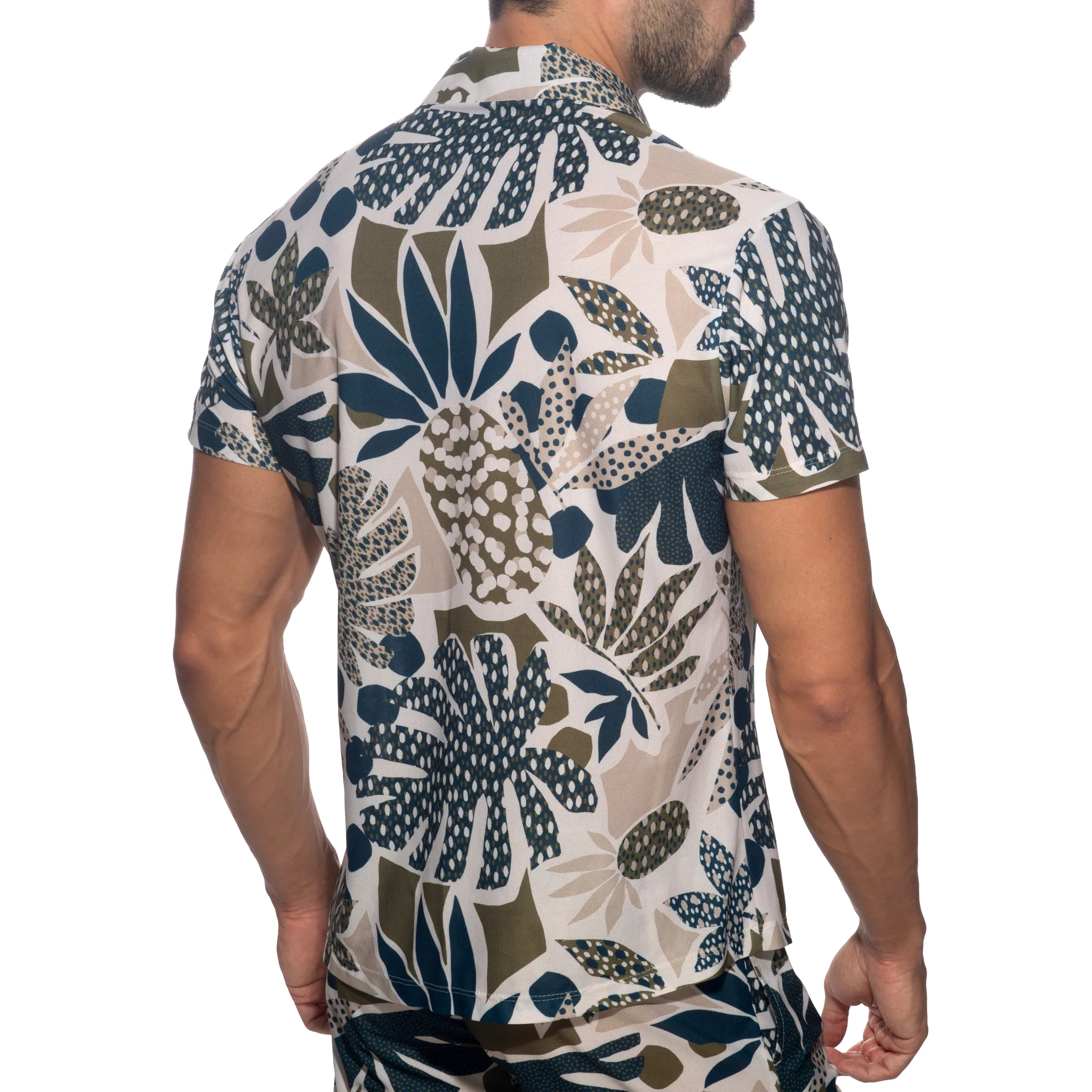 Addicted Willow Shirt Khaki AD1394 - Image 3