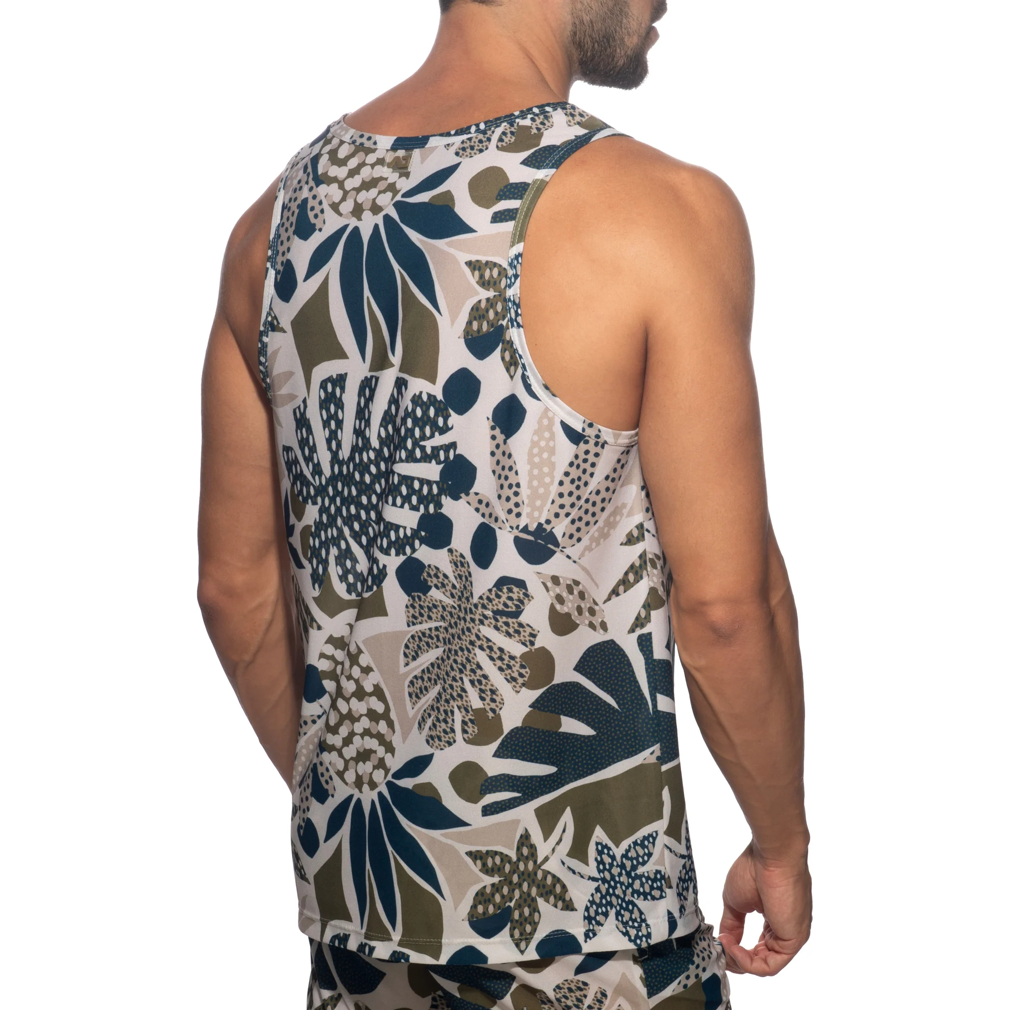 Addicted Willow Tank Top Khaki AD1393 - Image 3