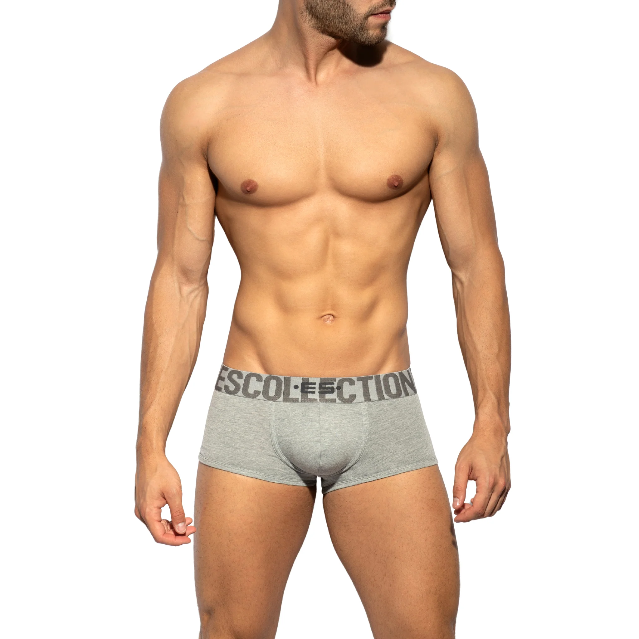 ES Collection 7 Days 7 Colors Trunk 3.0 Heather Grey UN488 - Image 2
