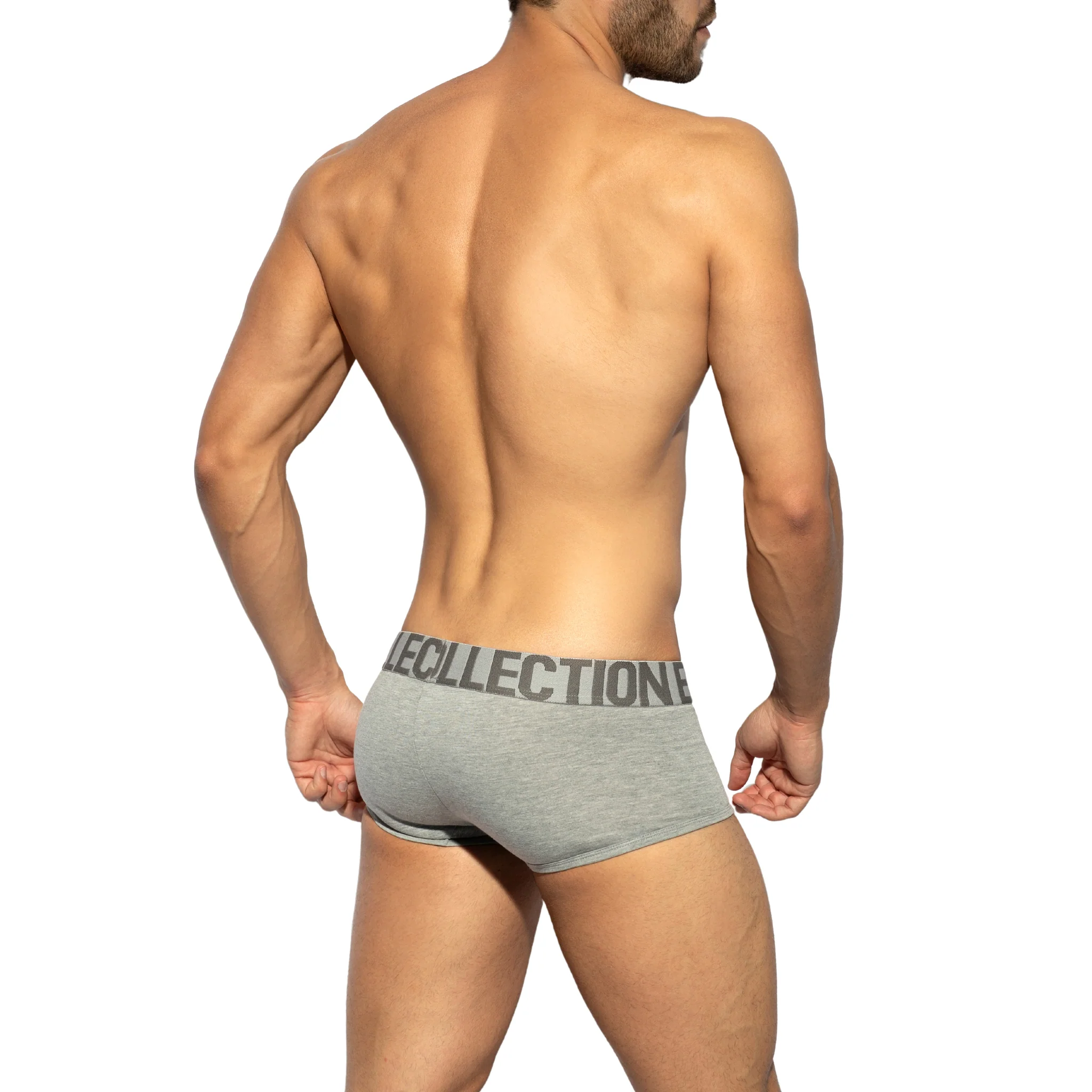 ES Collection 7 Days 7 Colors Trunk 3.0 Heather Grey UN488 - Image 3
