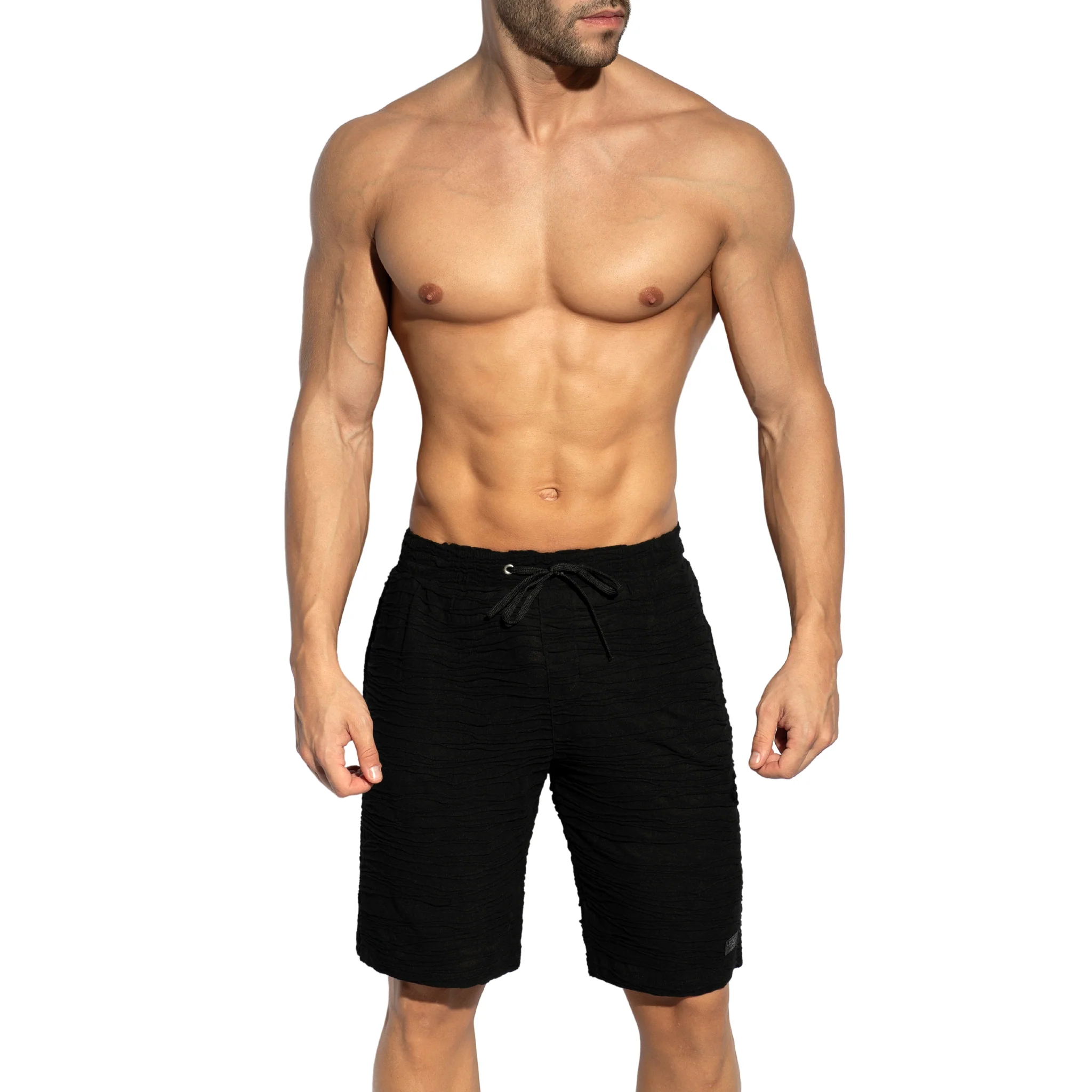 ES Collection Arakis Bermuda Shorts Black SP332 - Image 2