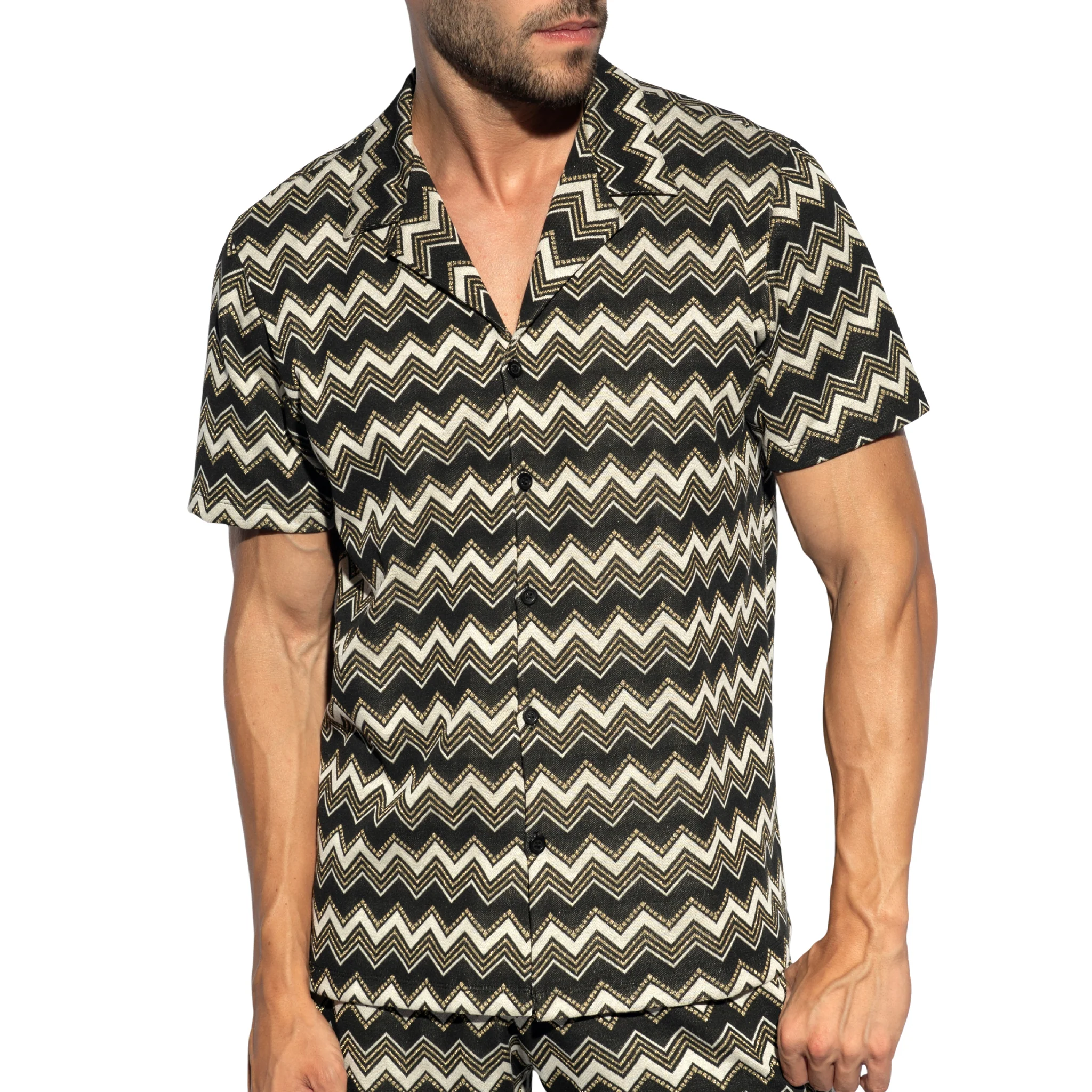 ES Collection Aristo Shirt Beige SHT034 - Image 5