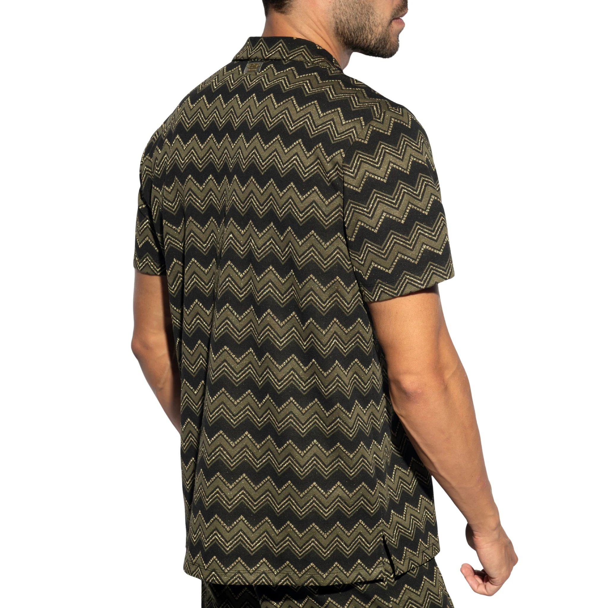 ES Collection Aristo Shirt Khaki SHT034 - Image 3