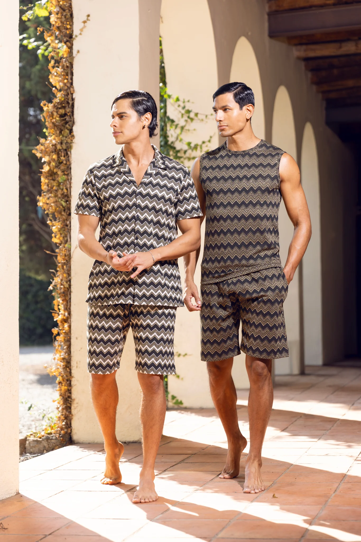 ES Collection Aristo Tank Top Khaki TS359 - Image 5