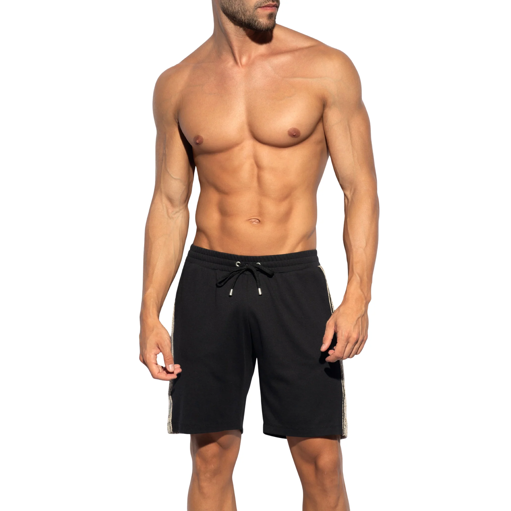 ES Collection Athios Bermuda Shorts Black SP358 - Image 2