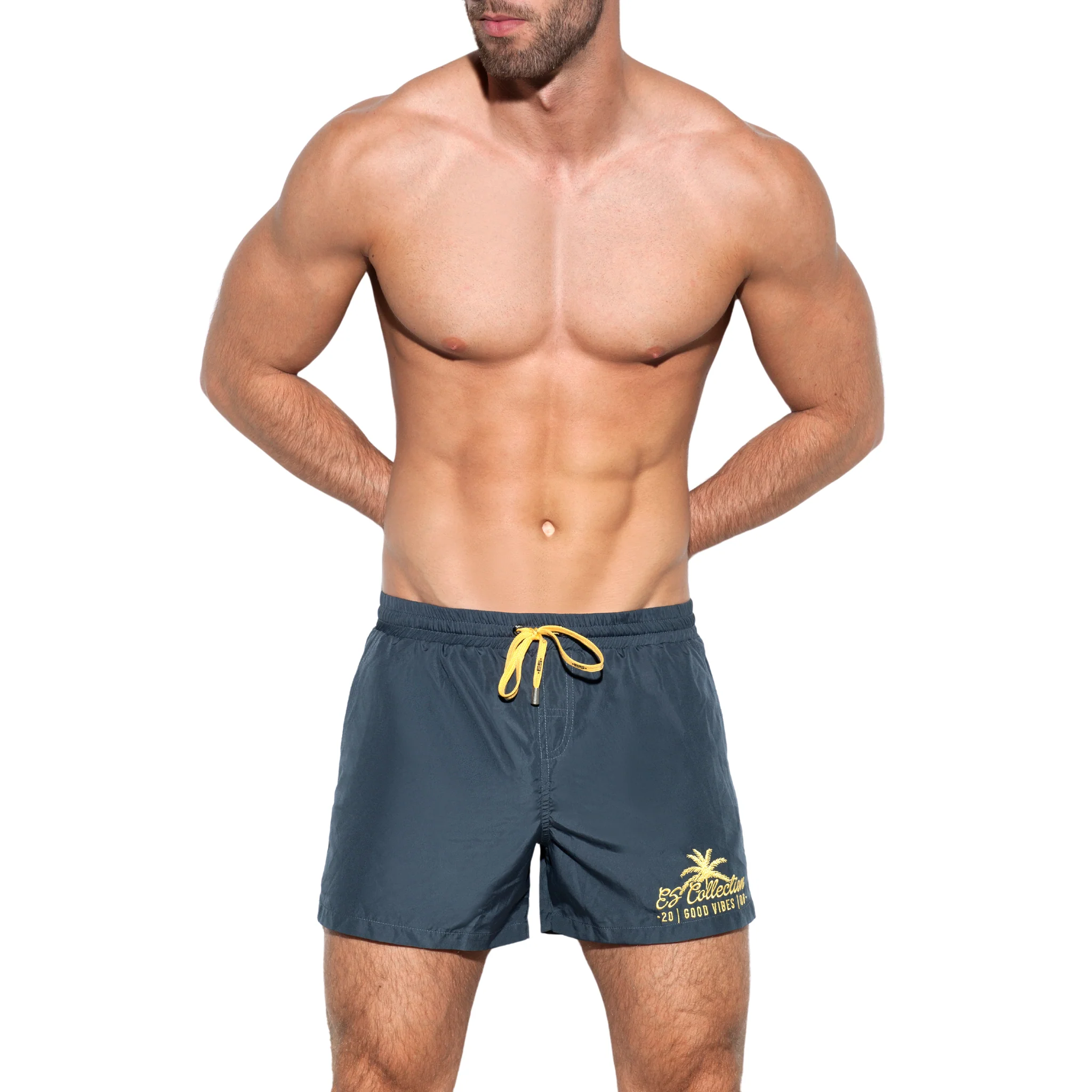 ES Collection Basic Boardshort Charcoal 1922 - Image 2
