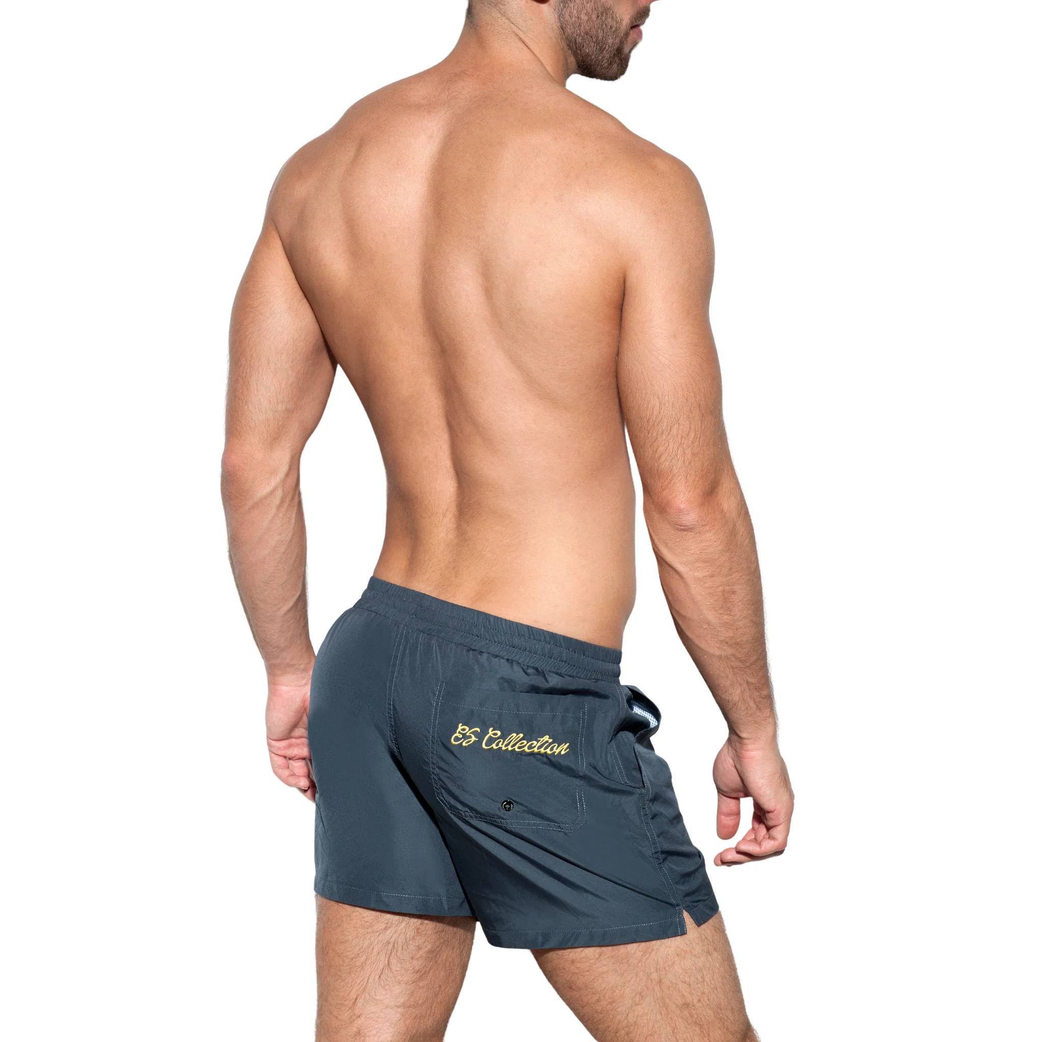 ES Collection Basic Boardshort Charcoal 1922 - Image 3