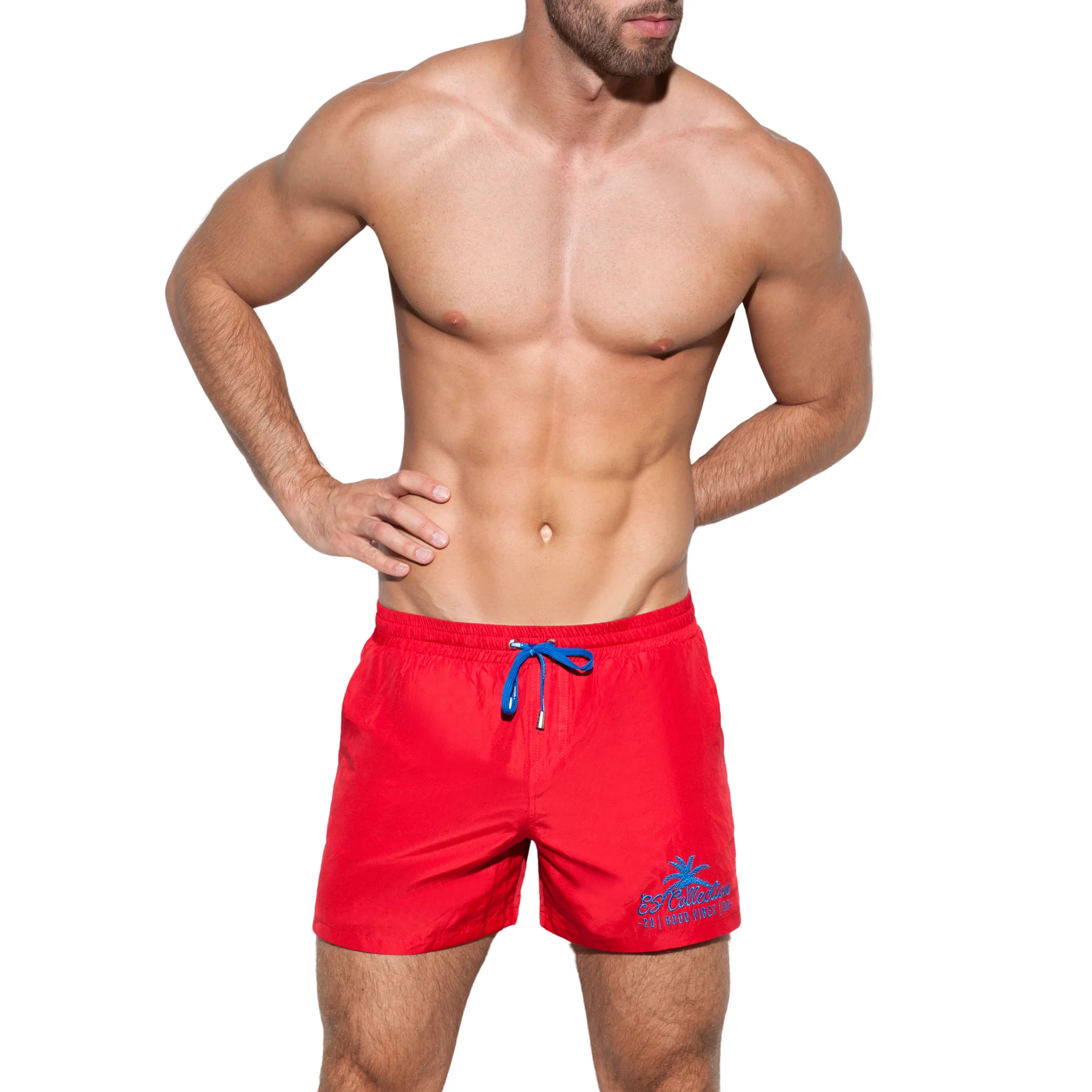 ES Collection Basic Boardshort Red 1922 - Image 2