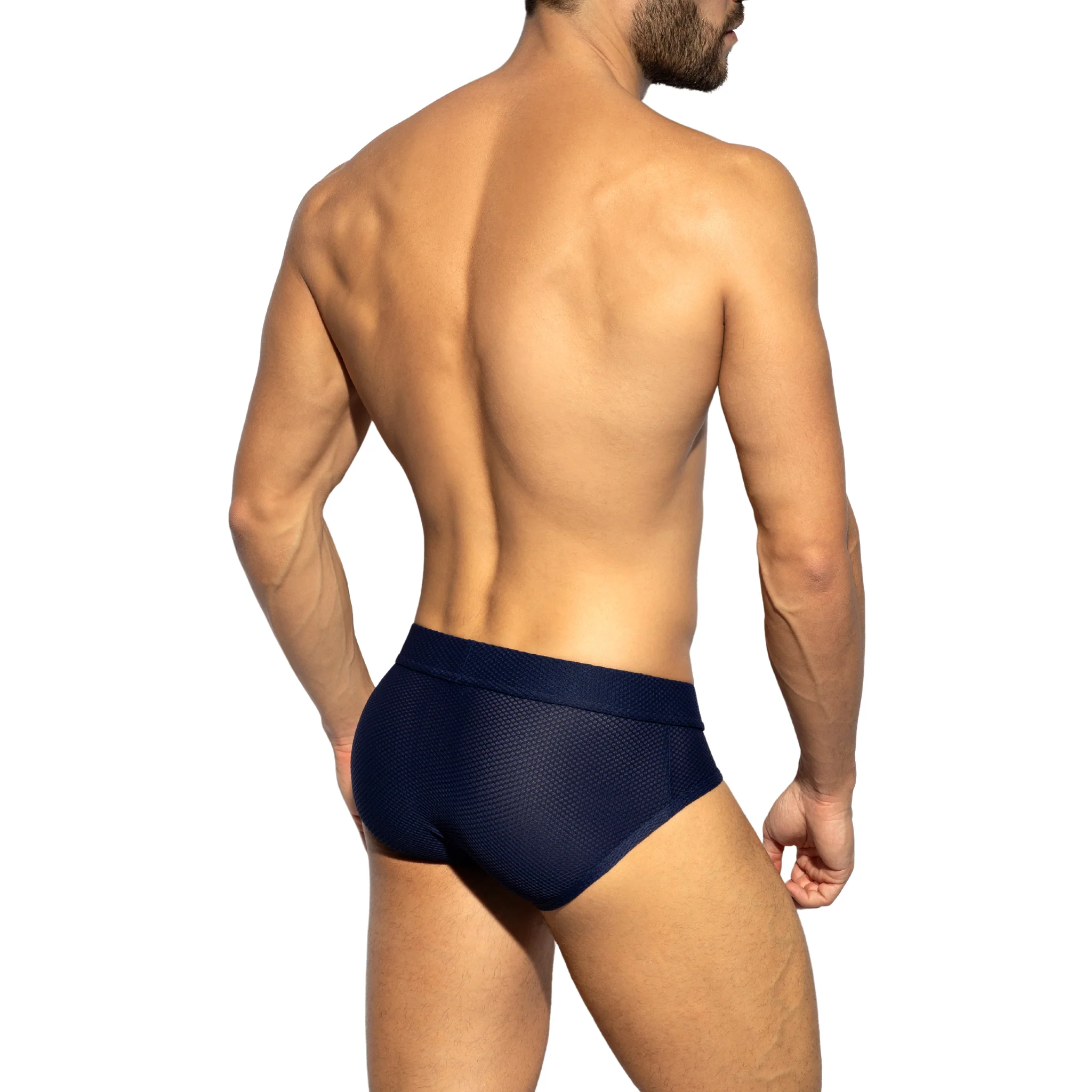 ES Collection Bee Nest Brief Navy UN564 - Image 3