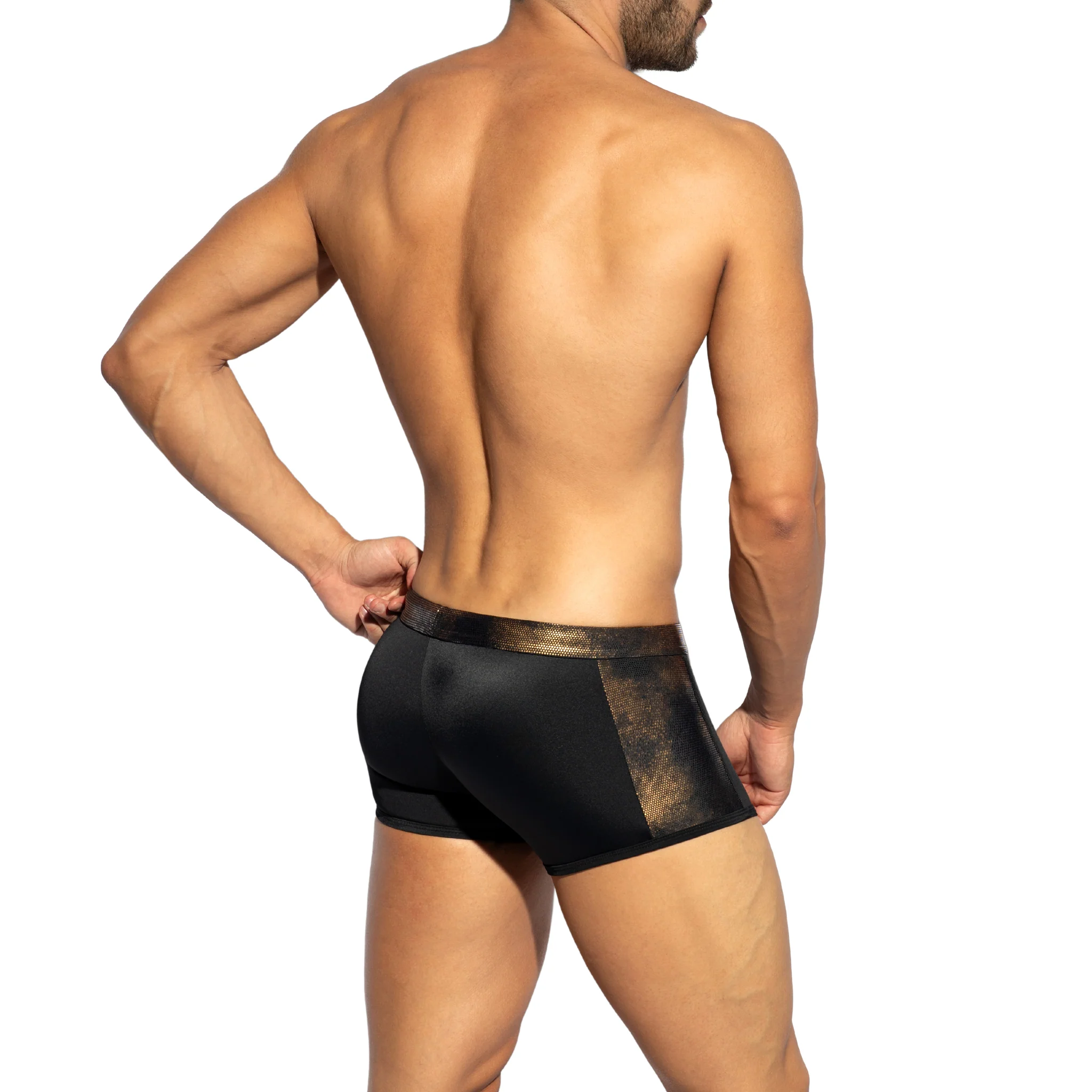 ES Collection Bliss Swim Trunk Black 2407 - Image 3