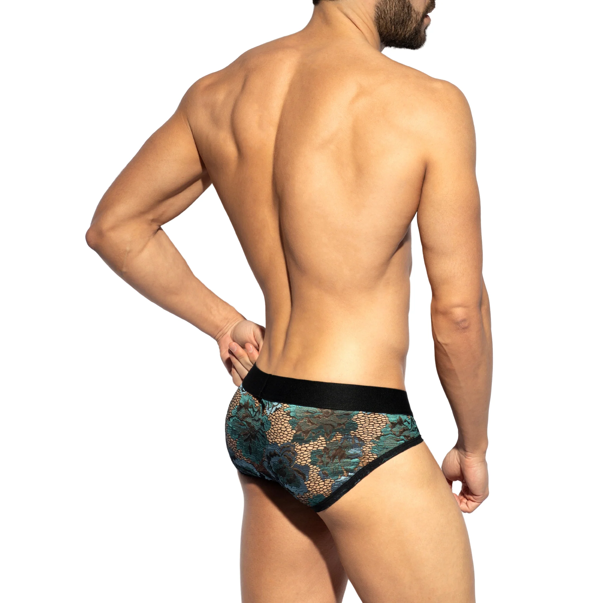 ES Collection Botanic Garden Brief Black UN632 - Image 3